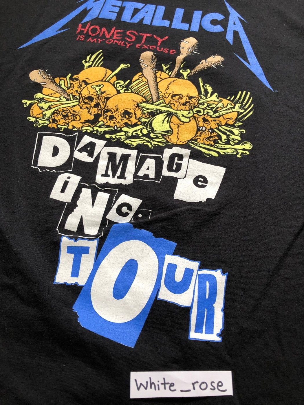 Band Tees Vintage Metallica 1994 Damage Inc Tour Tee Size US L / EU 52-54 / 3 - 5 Thumbnail