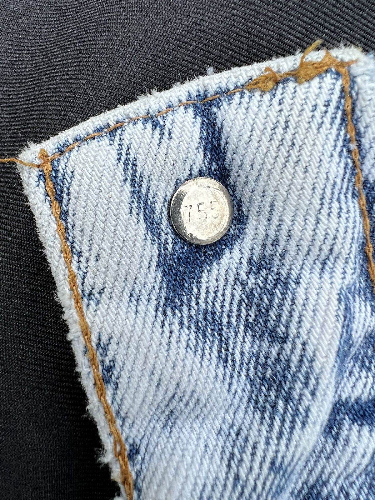 Levi's 80s 90s Levi’s Usa Acid Washed Trucker Denim Jacket Size US XL / EU 56 / 4 - 16 Thumbnail