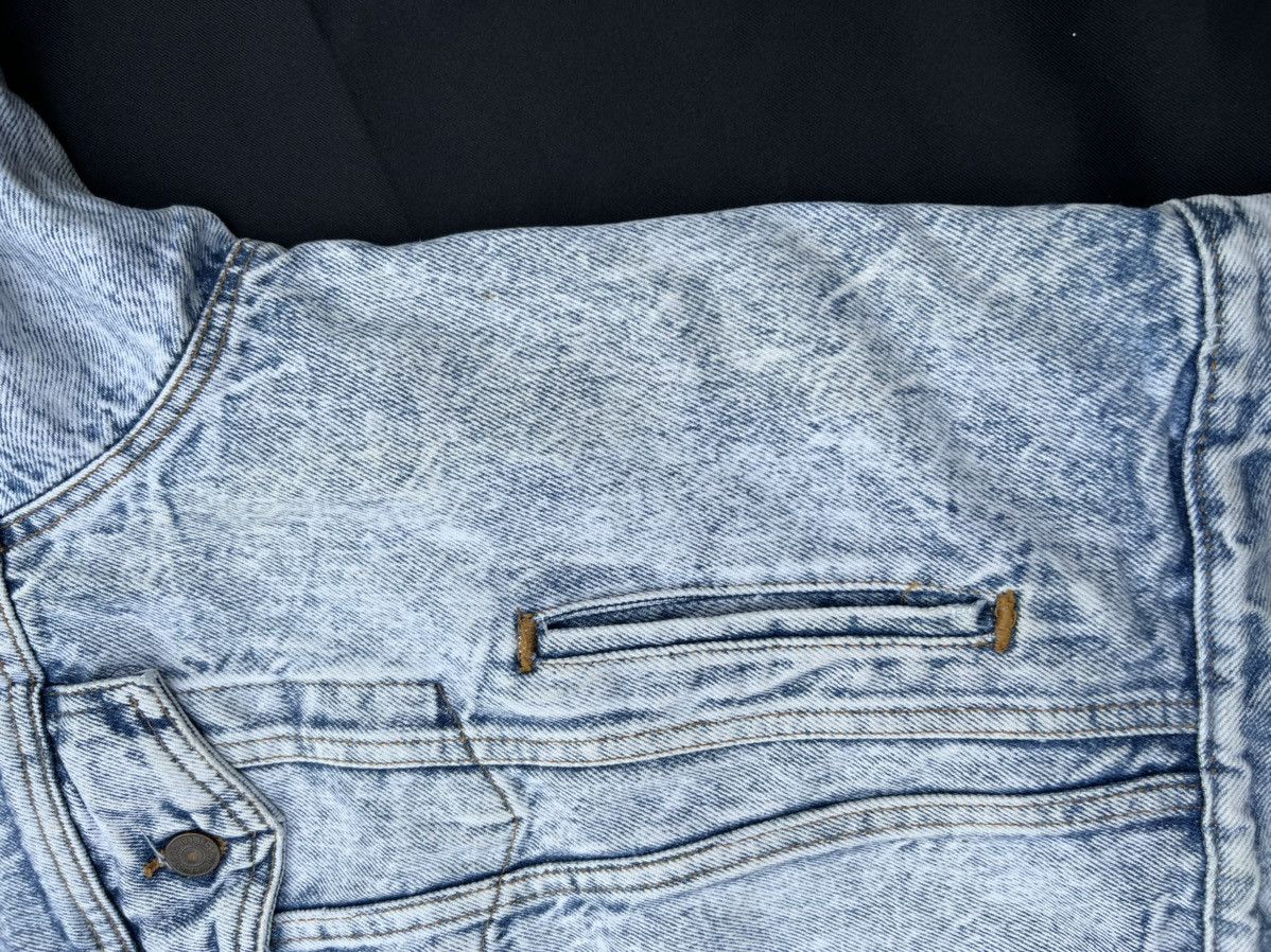 Levi's 80s 90s Levi’s Usa Acid Washed Trucker Denim Jacket Size US XL / EU 56 / 4 - 7 Thumbnail