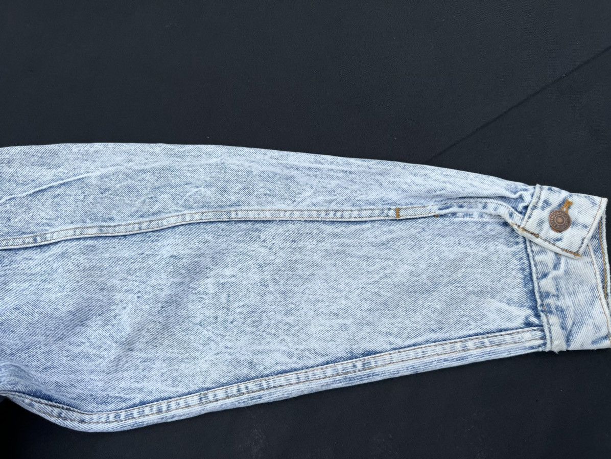 Levi's 80s 90s Levi’s Usa Acid Washed Trucker Denim Jacket Size US XL / EU 56 / 4 - 13 Thumbnail