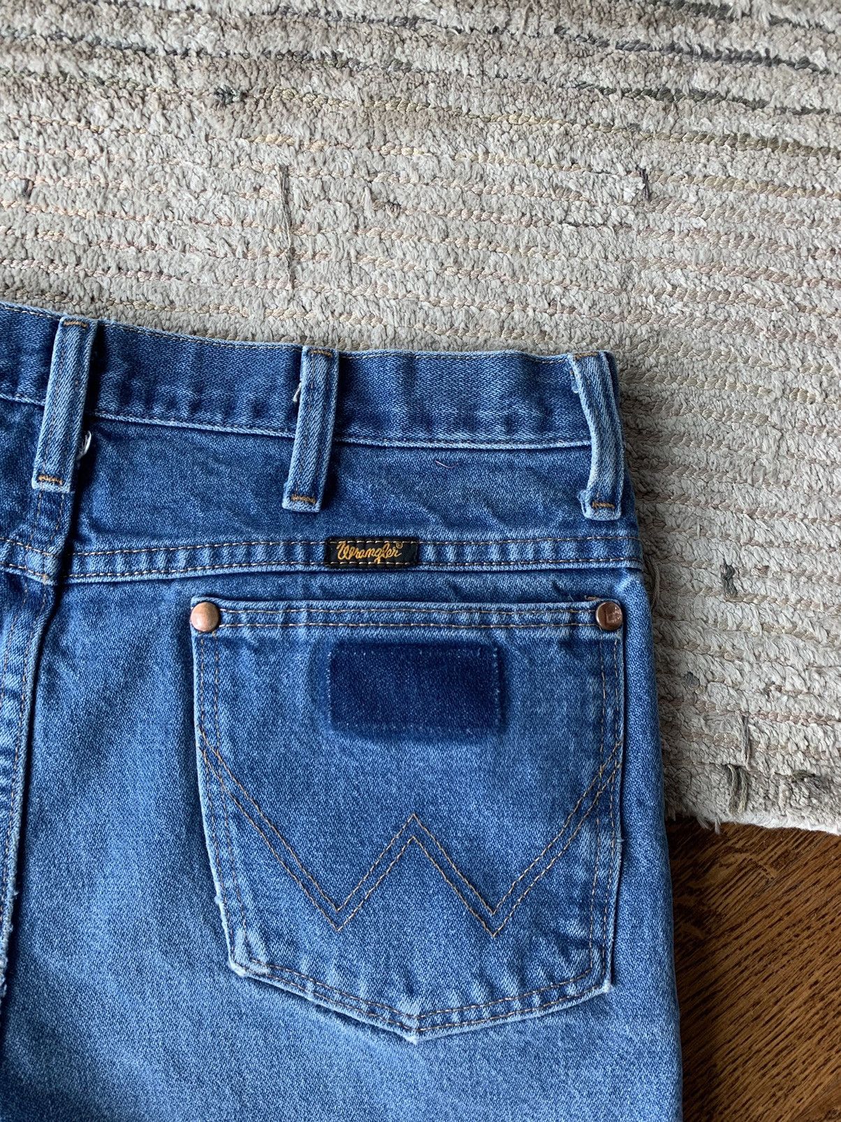Vintage × Wrangler Vintage Wrangler Cut Off Jean Shorts Raw Hem Jorts Womens 32 Size 32" / US 10 / IT 46 - 3 Thumbnail