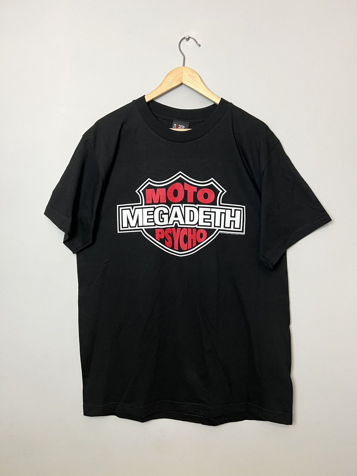 Band Tees Megadeth Moto Psycho Rare Vintage 2000 Trash Metal Band Tee Size US L / EU 52-54 / 3 - 1 Thumbnail