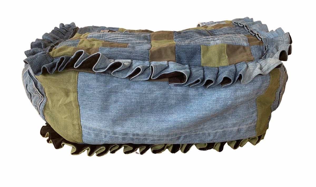 If Six Was Nine × Japanese Brand × Vintage ❤️‍🔥SENDOFFERS❤️‍🔥 Something Patchwork Reworked Boston Duffle Bag Size ONE SIZE - 9 Thumbnail