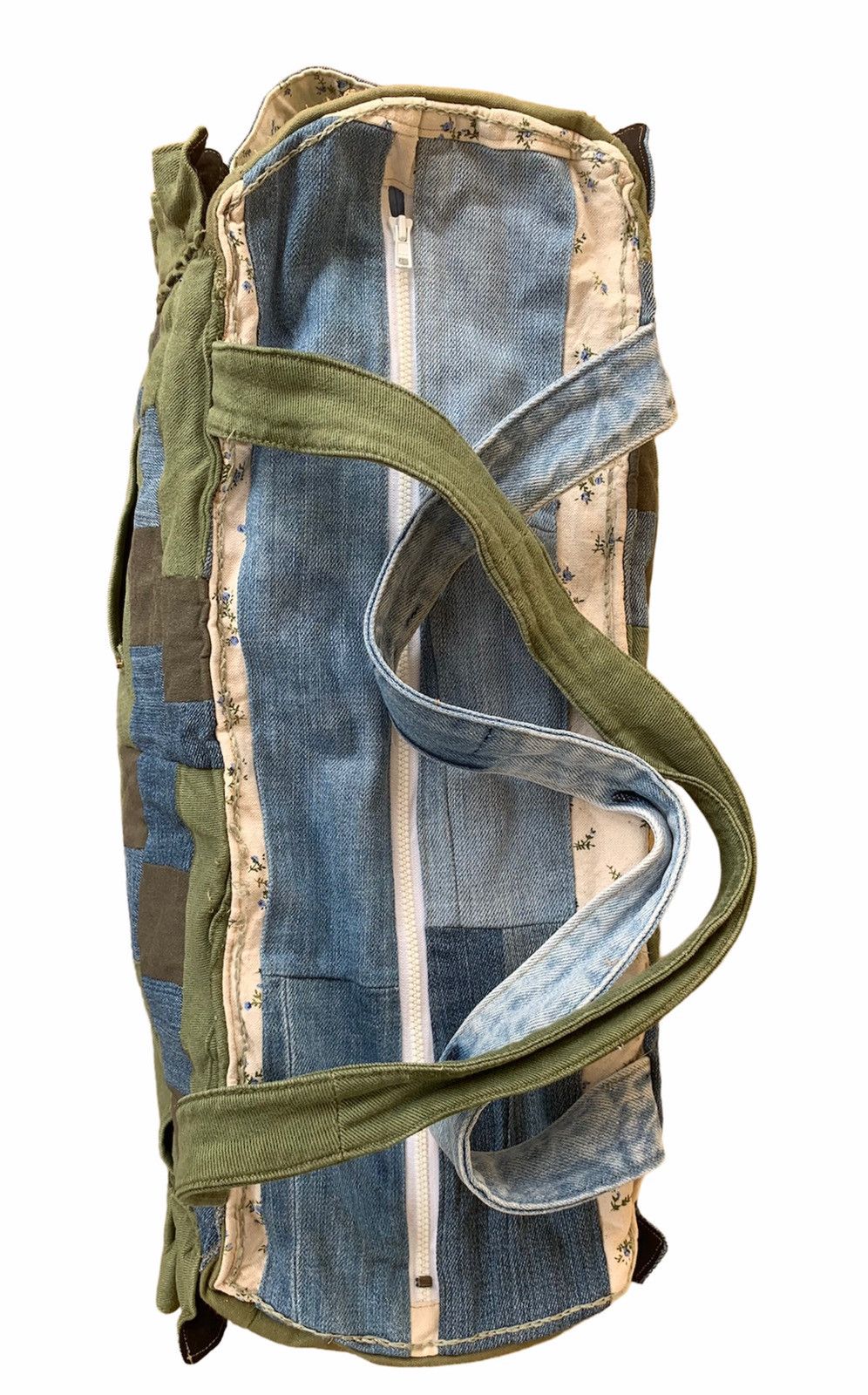 If Six Was Nine × Japanese Brand × Vintage ❤️‍🔥SENDOFFERS❤️‍🔥 Something Patchwork Reworked Boston Duffle Bag Size ONE SIZE - 11 Thumbnail