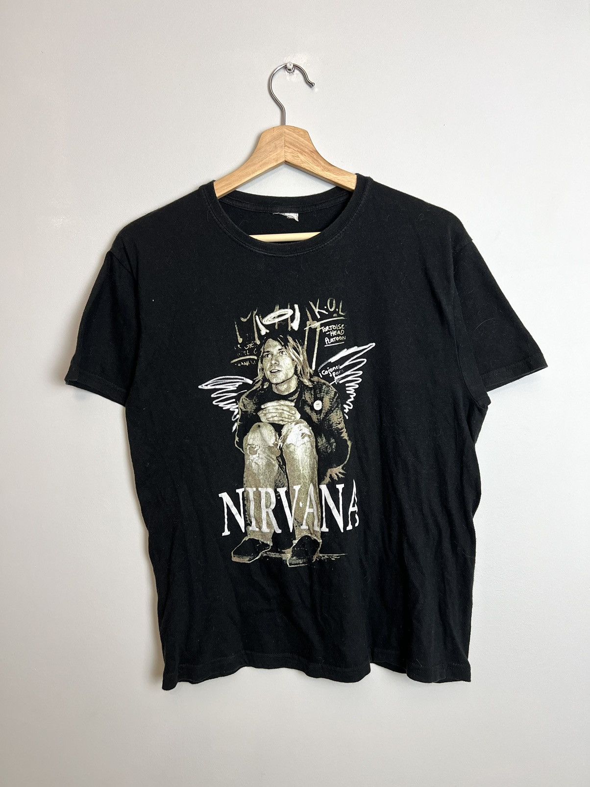 Band Tees 00s Nirvana In Utero Kurt Cobain Grunge Vintage T Shirt Size S / US 4 / IT 40 - 1 Thumbnail