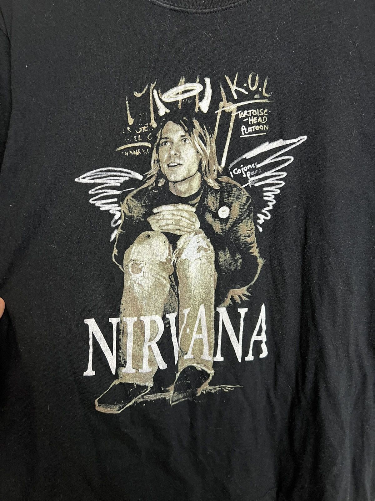 Band Tees 00s Nirvana In Utero Kurt Cobain Grunge Vintage T Shirt Size S / US 4 / IT 40 - 2 Thumbnail