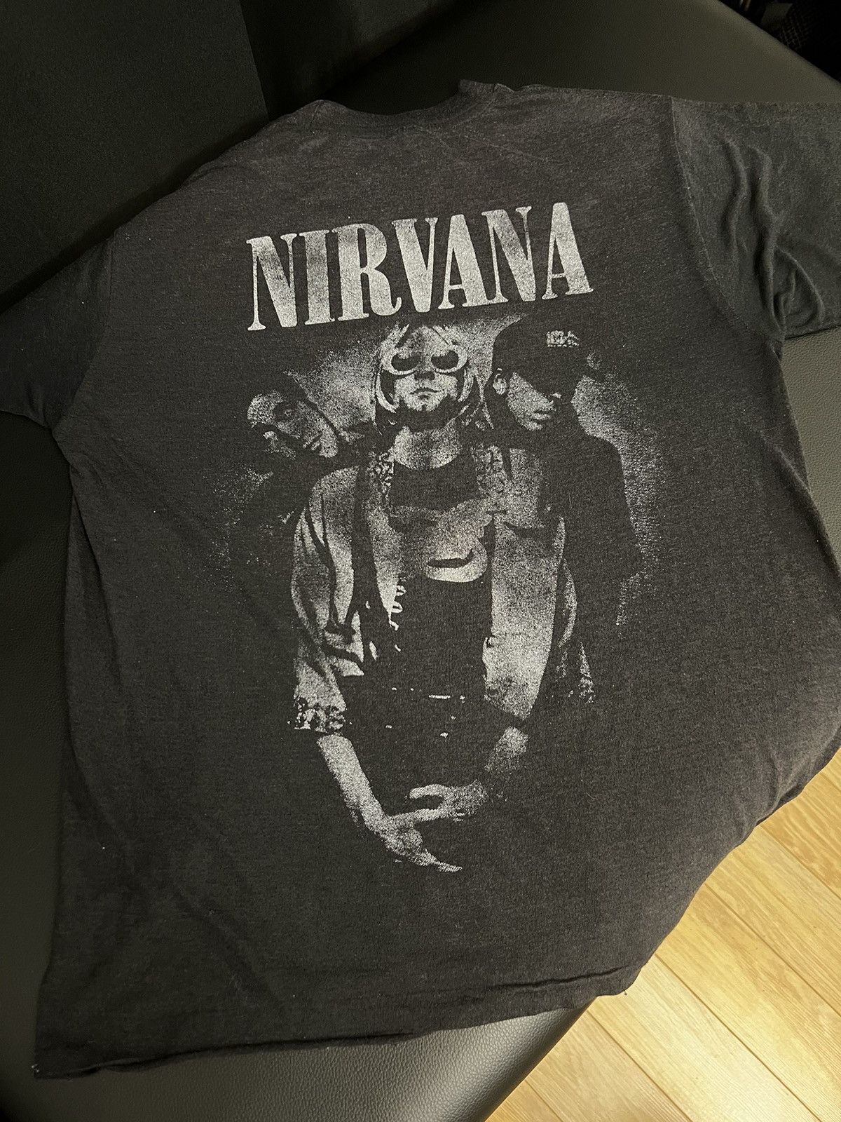 T-shirt Nirvana In Utero Kurt Cobain - Grunge Rock, Fait Main En Italie - Neuf Avec étiquettes