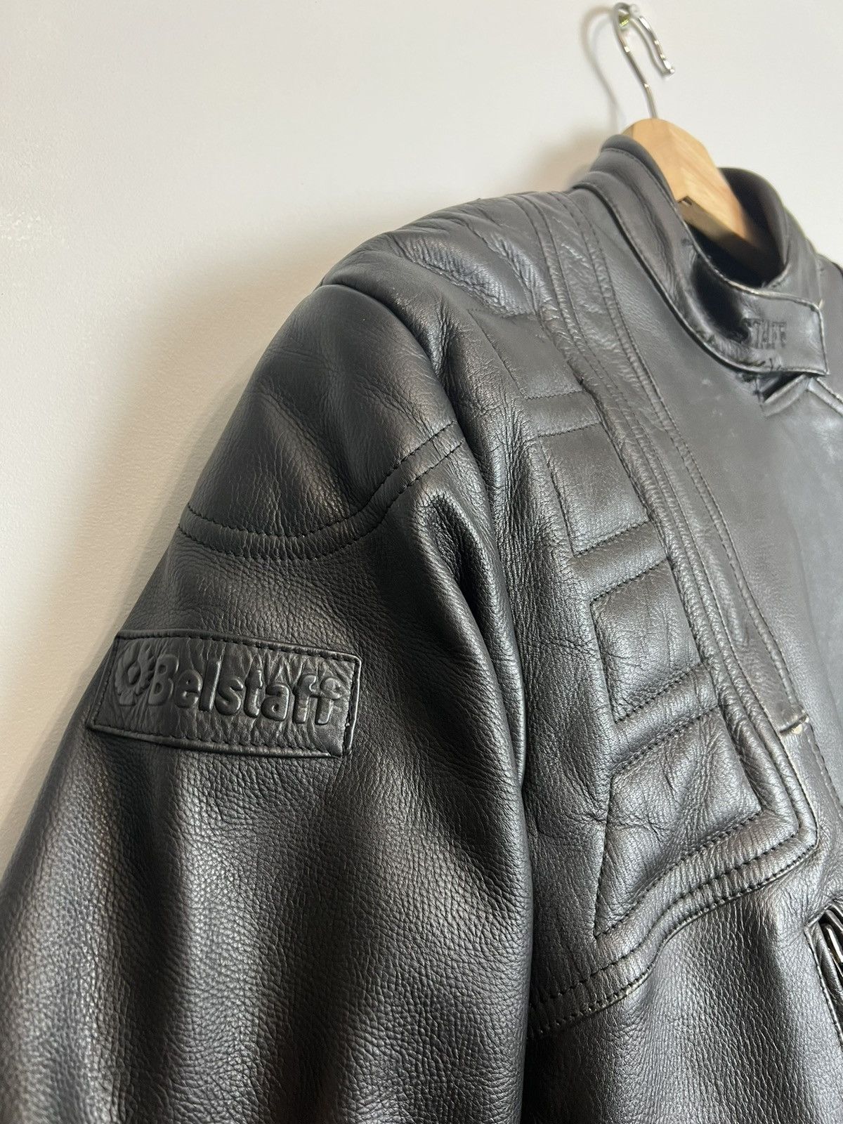 Belstaff RARE VINTAGE 90s BELSTAFF LEATHER BIKER JACKET RARE Size US M / EU 48-50 / 2 - 6 Thumbnail