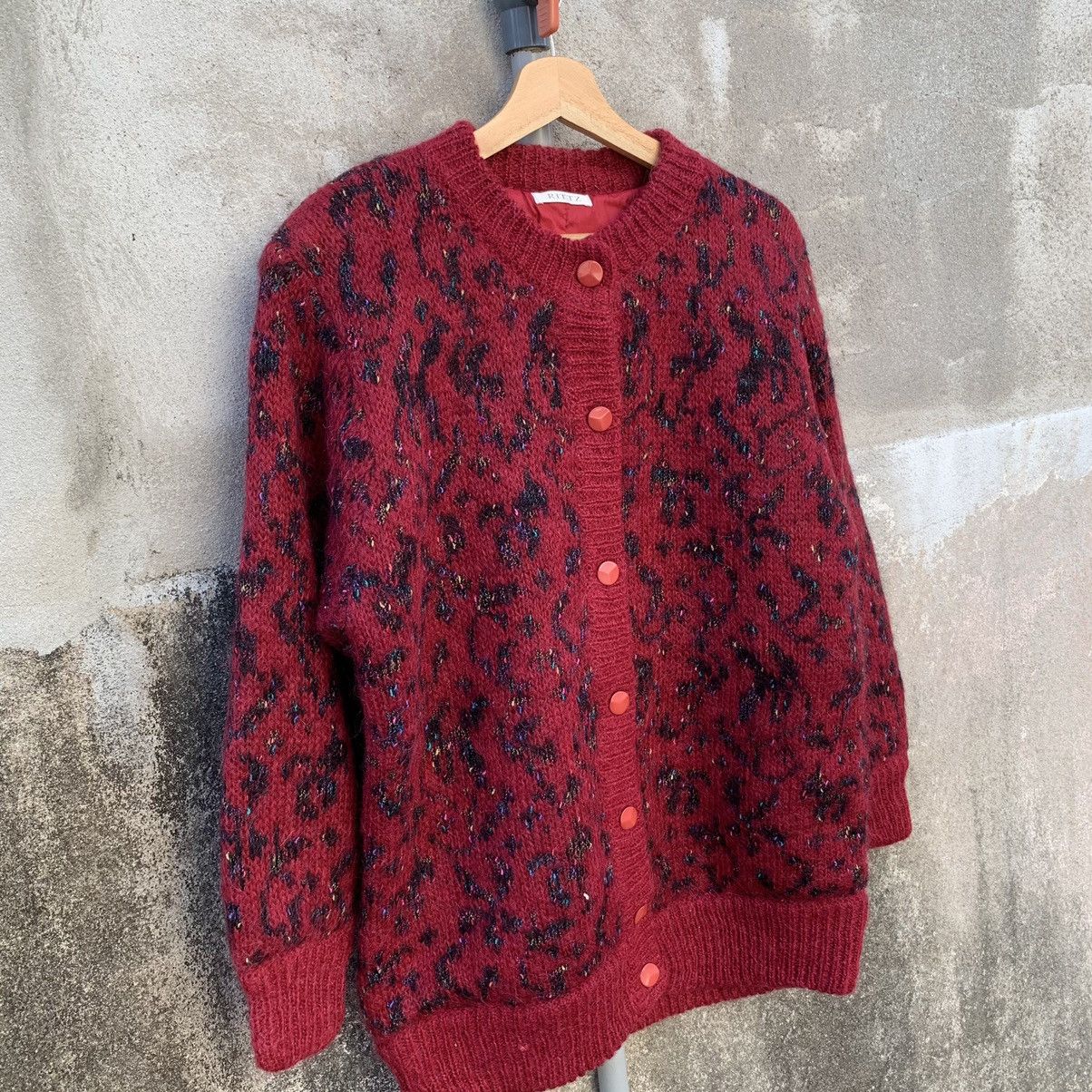 Aran Isles Knitwear × Japanese Brand Cardigan With Double Breast Knit Jumper Rittz Brand Sweater Size US M / EU 48-50 / 2 - 5 Thumbnail