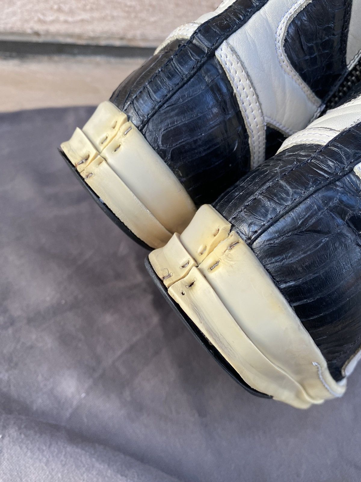 Rick Owens 1/40 Antonioni exclusive python dunk in blk/milk Size US 5.5 / EU 38 - 13 Thumbnail