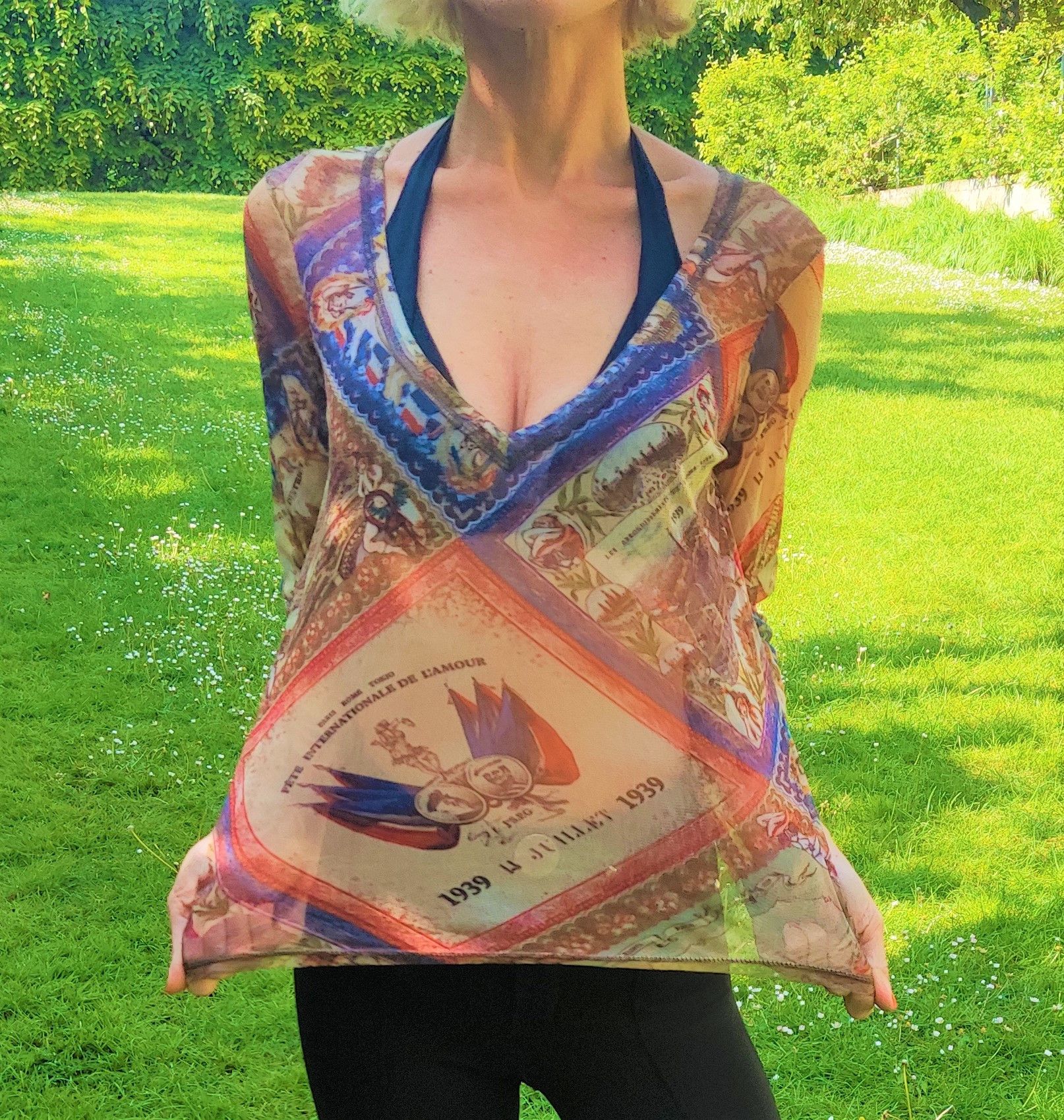 Jean Paul Gaultier Jean Paul Gaultier Erotic Mesh Transparent 1939 T-shirt Top Size US S / EU 44-46 / 1 - 16 Thumbnail
