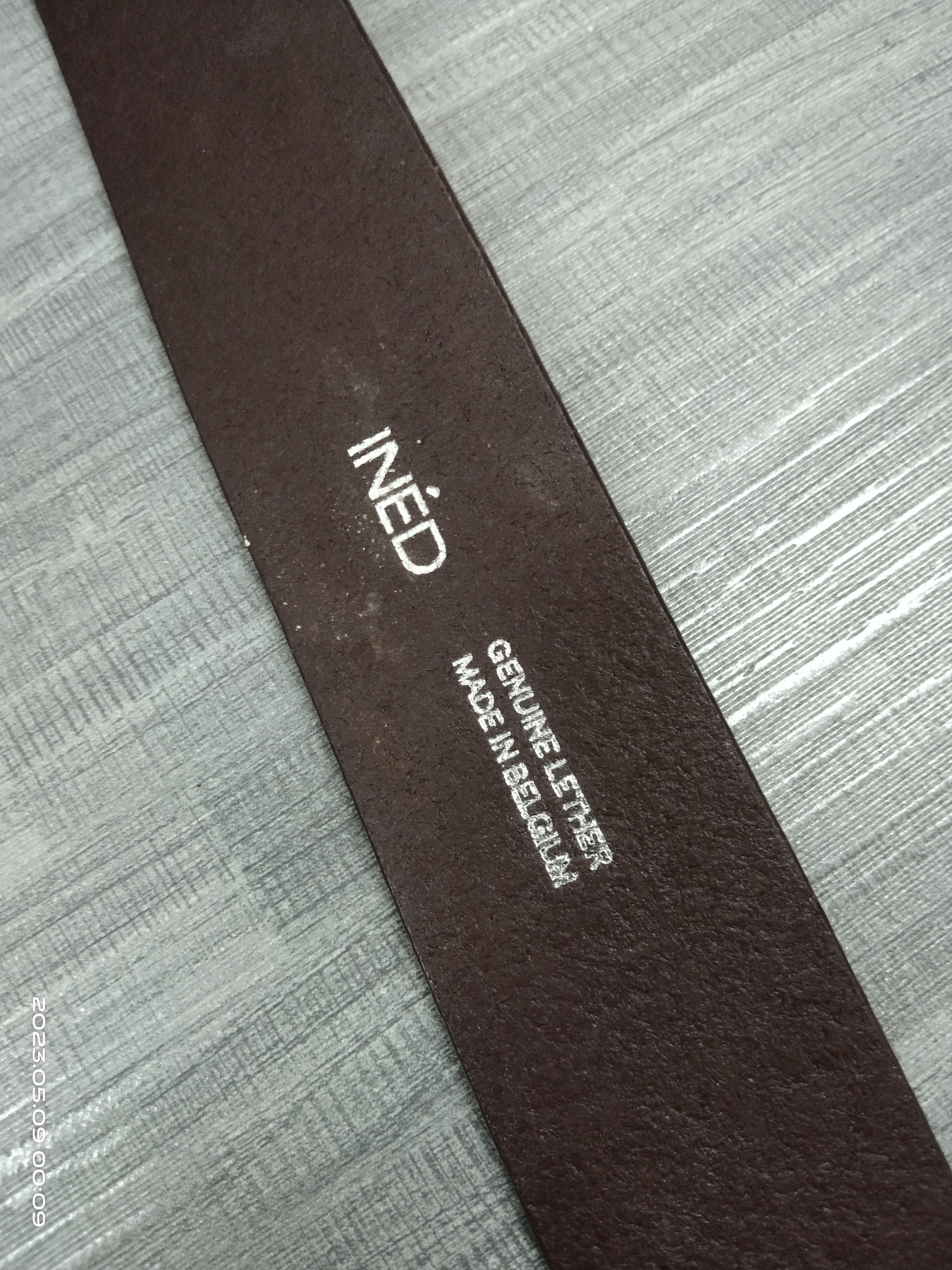 Leather × Yohji Yamamoto YOHJI YAMAMOTO INED SWAROVSKI BUCKLE LEATHER(SIZE 31-27) Size ONE SIZE - 7 Thumbnail