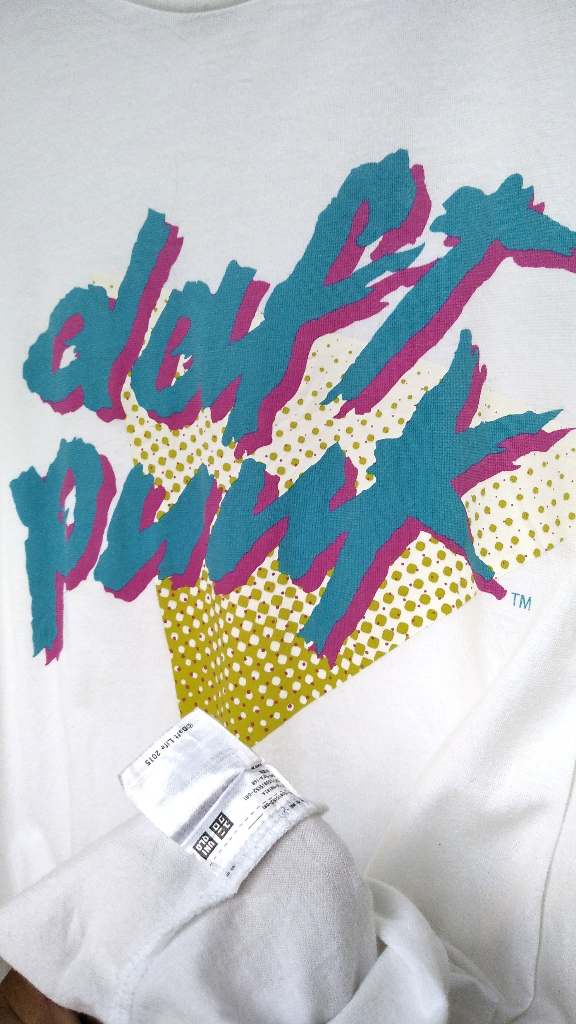 Band Tees × Uniqlo Historic Daft Punk Spell Out Logo Crewneck Band Tshirt Size US L / EU 52-54 / 3 - 5 Thumbnail