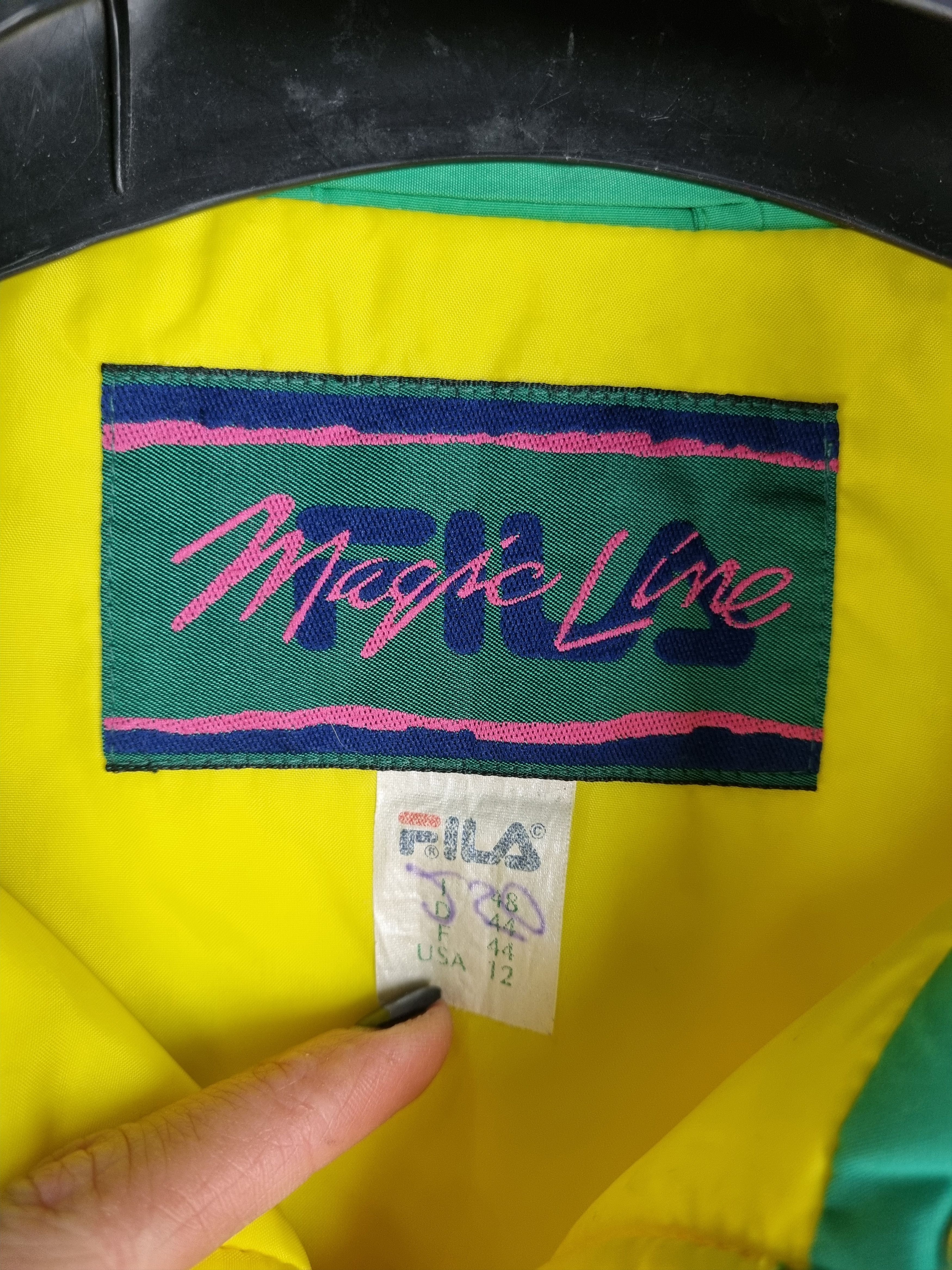 Fila × Vintage 90s Fila Magic Line Attractive Jumpsuit Size US 32 / EU 48 - 4 Thumbnail