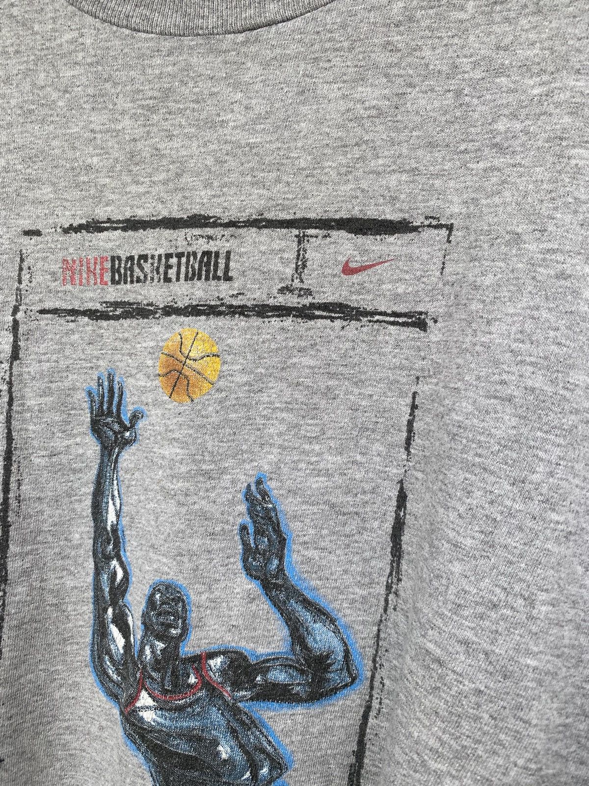 Jordan Brand 90’s Nike Vintage Basketball jordan t-shirt Size US L / EU 52-54 / 3 - 7 Thumbnail