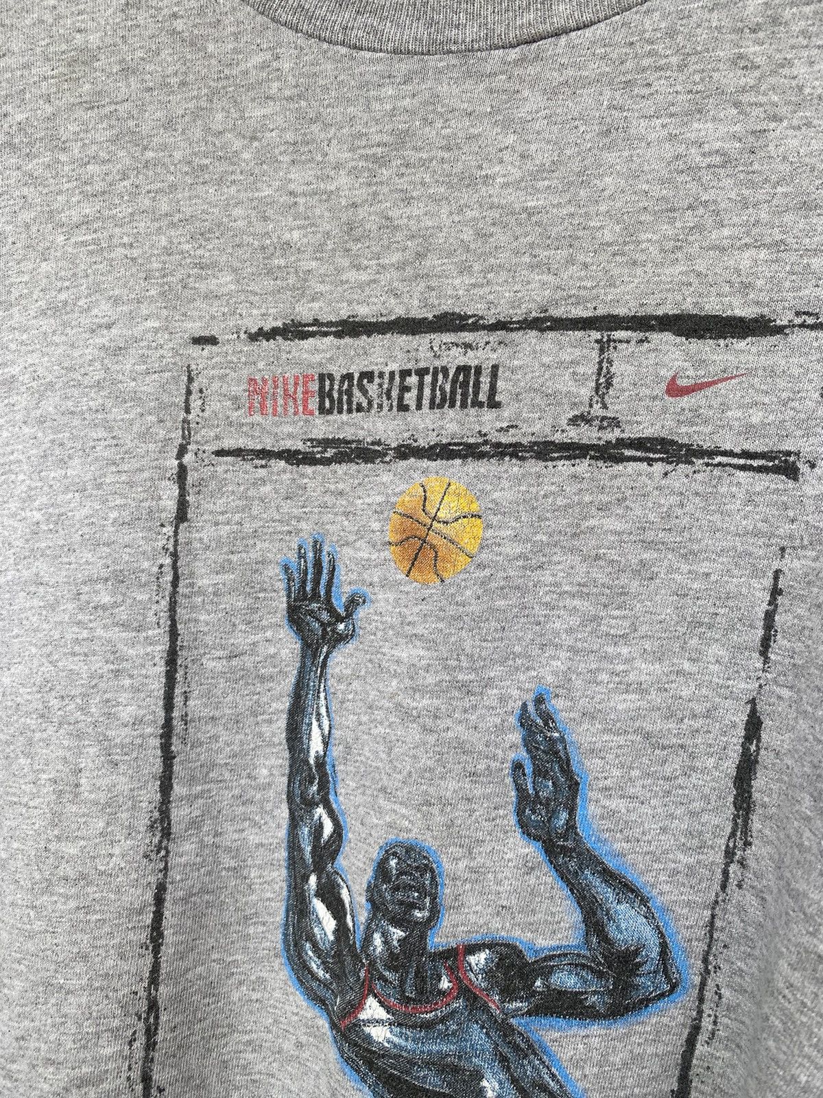 Jordan Brand 90’s Nike Vintage Basketball jordan t-shirt Size US L / EU 52-54 / 3 - 6 Thumbnail