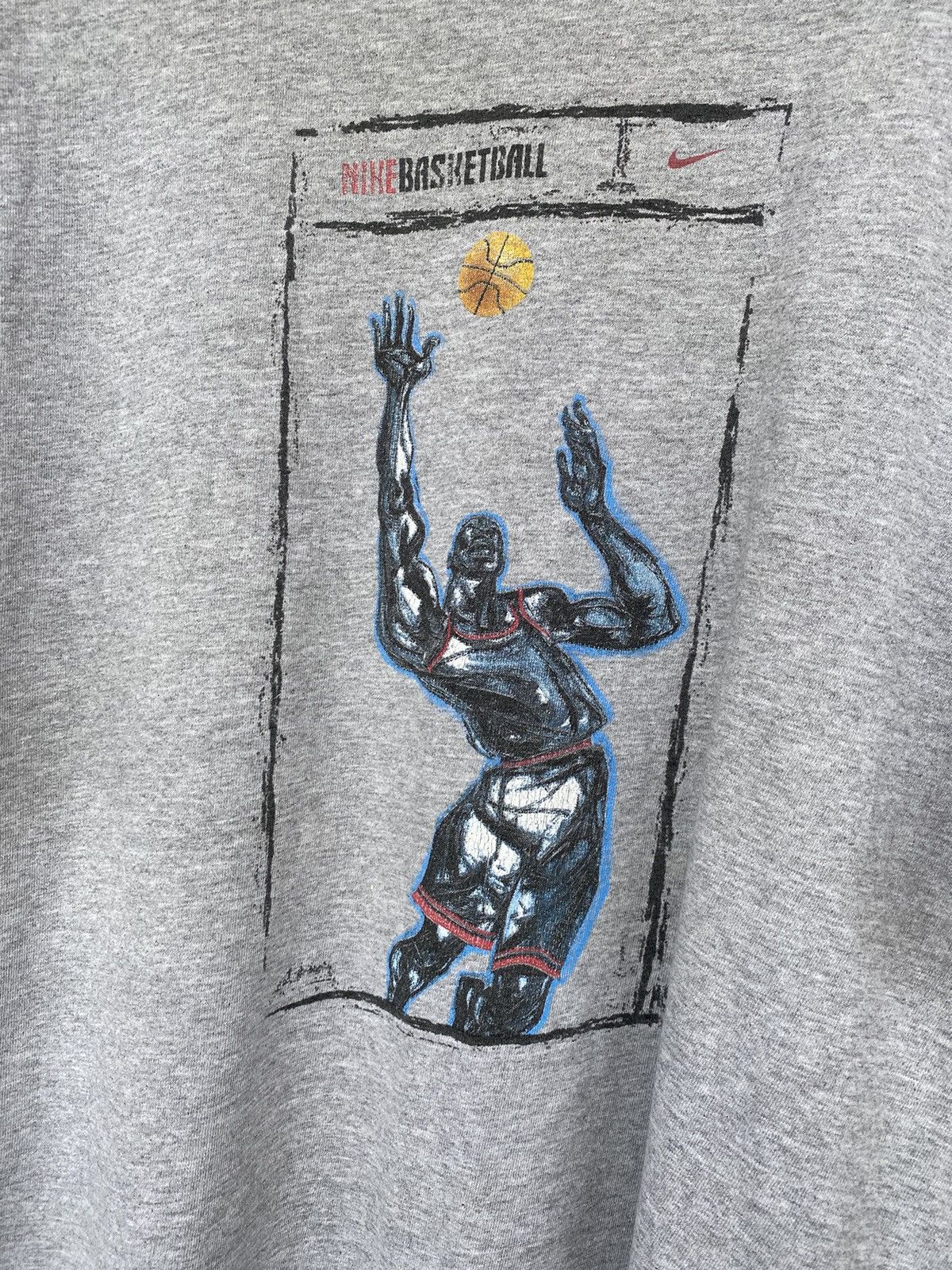 Jordan Brand 90’s Nike Vintage Basketball jordan t-shirt Size US L / EU 52-54 / 3 - 5 Thumbnail