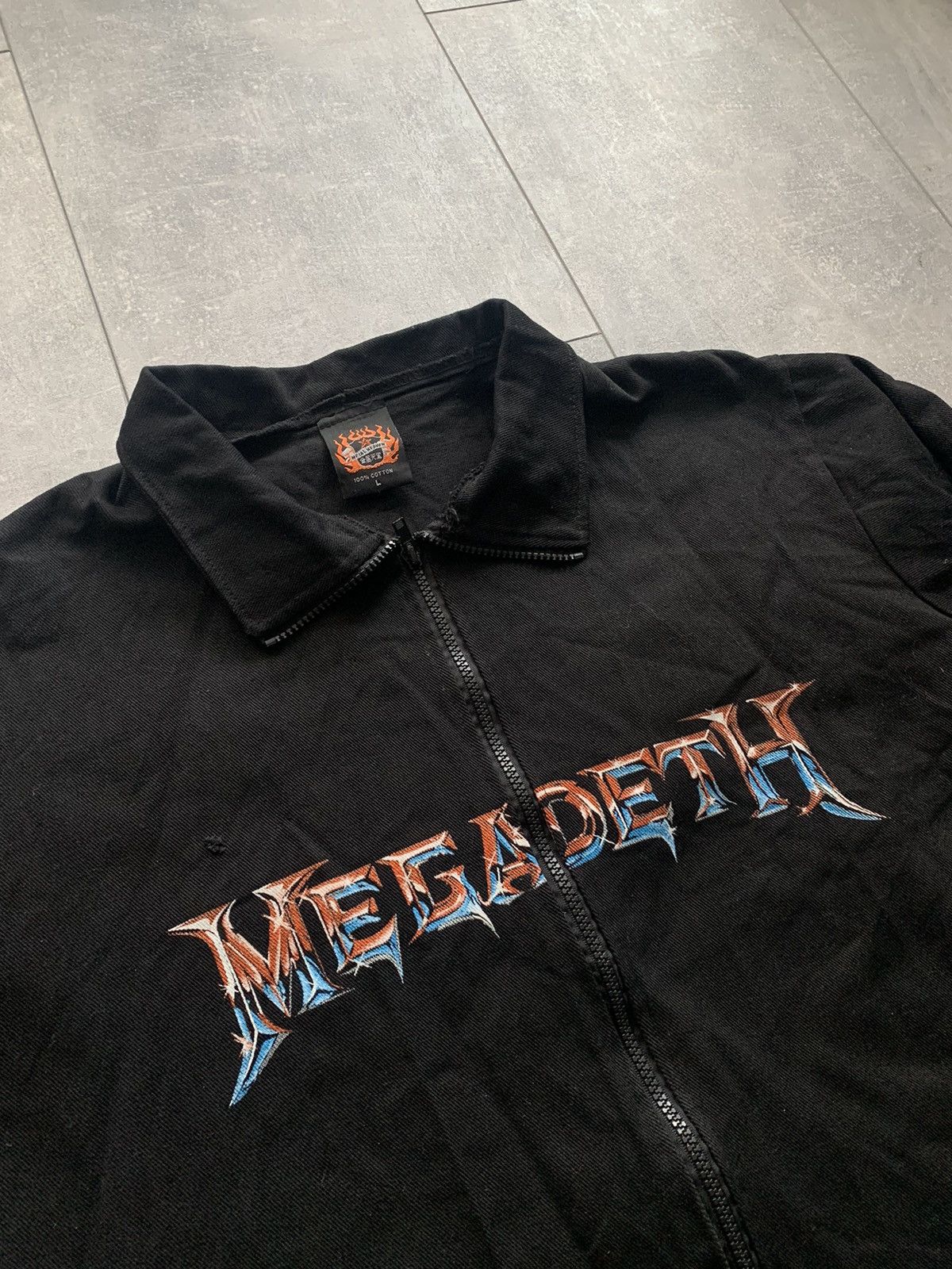 Band Tees Megadeath countdown to extinction metal vintage jacket Size US L / EU 52-54 / 3 - 3 Thumbnail