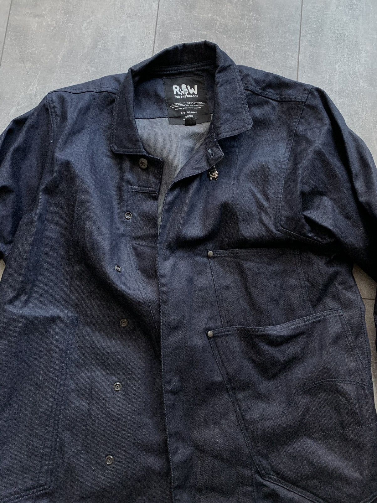 G-Star × Pharrell Gstar Bionic Pharell Williams occotis kimono denim Size US XL / EU 56 / 4 - 6 Thumbnail