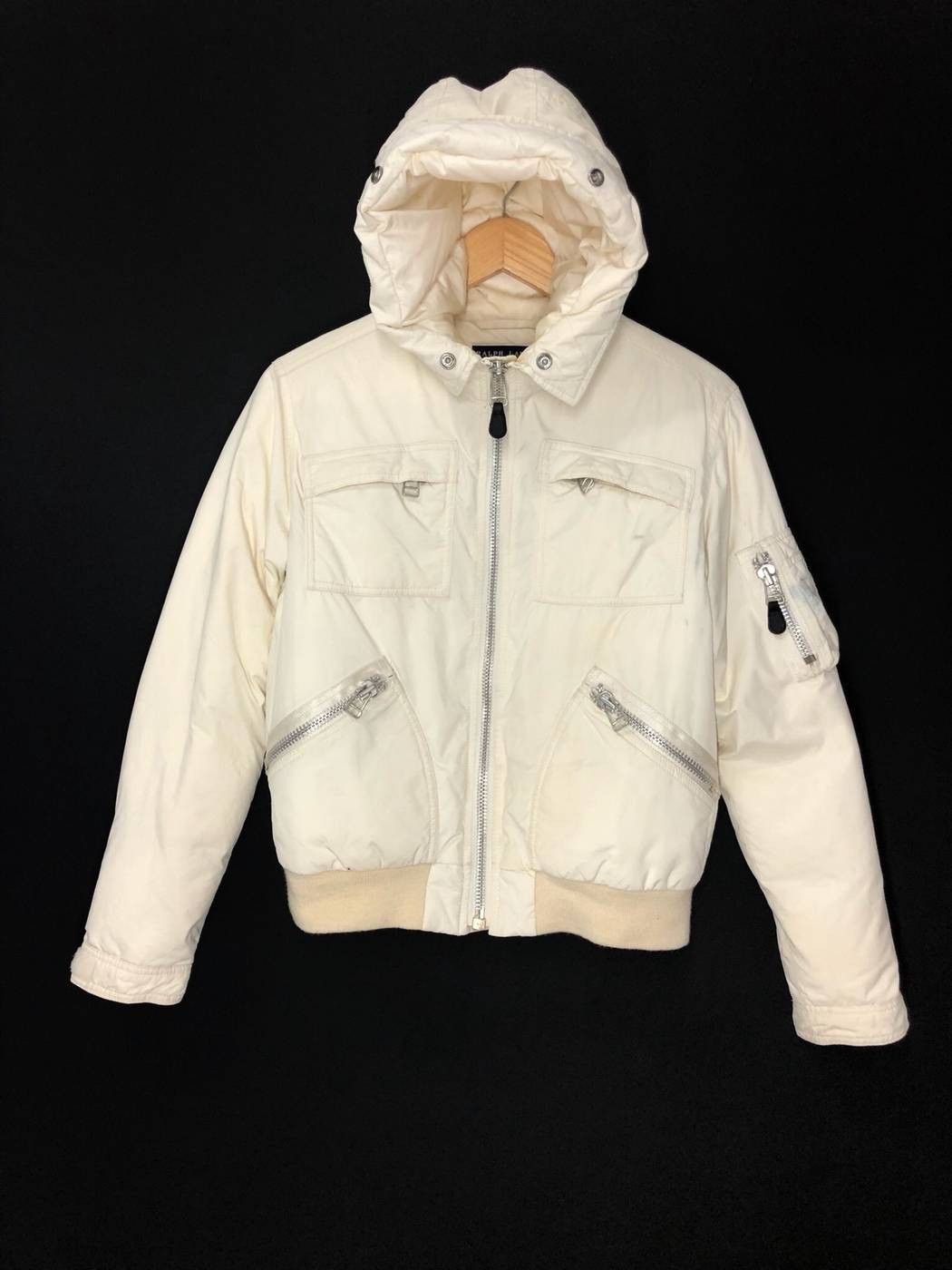 Polo Ralph Lauren 🔥 MA-1 Bomber Parachute Jacket Puffer Polo Ralph Lauren Size US S / EU 44-46 / 1 - 1 Thumbnail