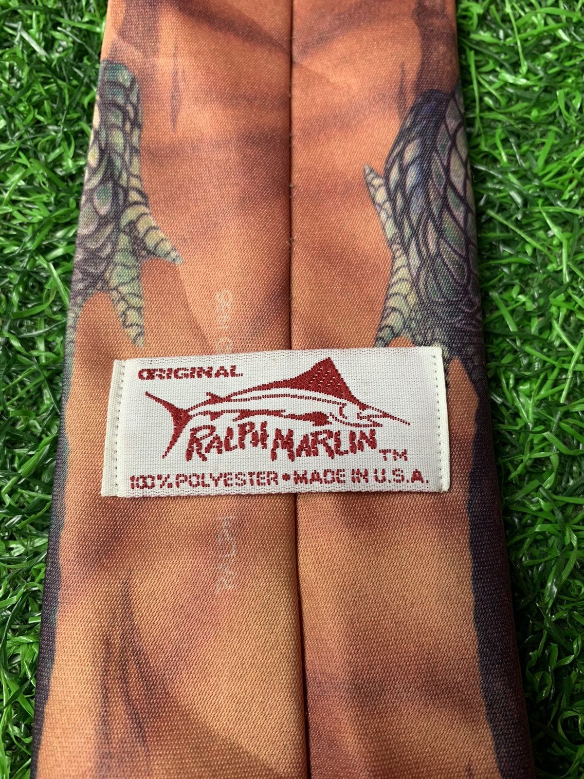 Ralph Marlin Vintage Ralph Marlin Anima Art Printed Neck Tie Size ONE SIZE - 5 Thumbnail