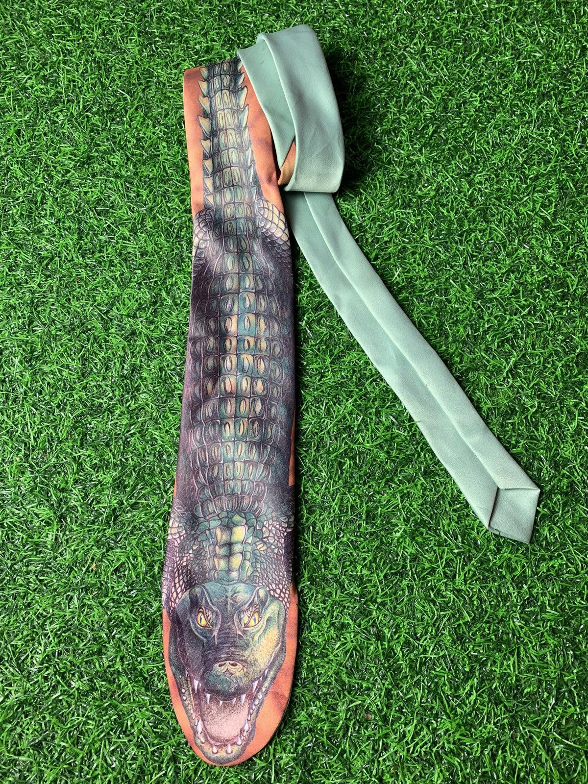 Ralph Marlin Vintage Ralph Marlin Anima Art Printed Neck Tie Size ONE SIZE - 2 Thumbnail