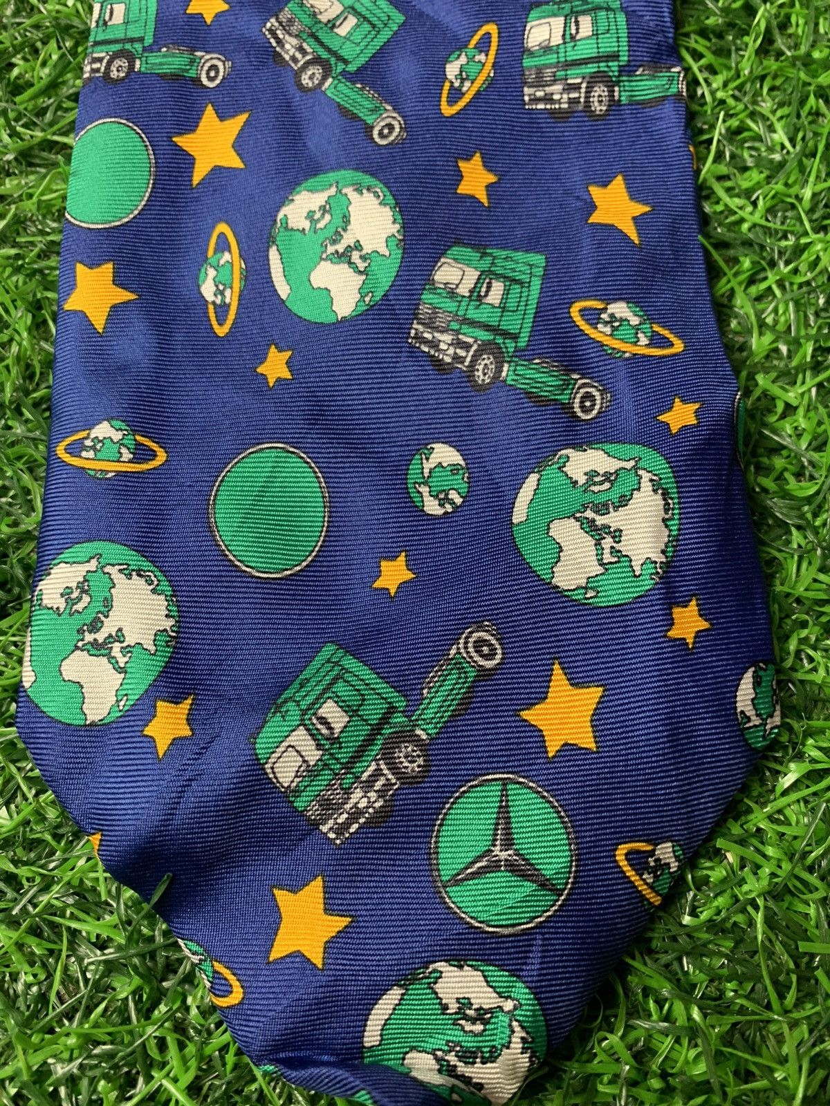 Mercedes-Benz Mercedes-Benz Actros & Rare Men’s Neck Tie Size ONE SIZE - 2 Thumbnail