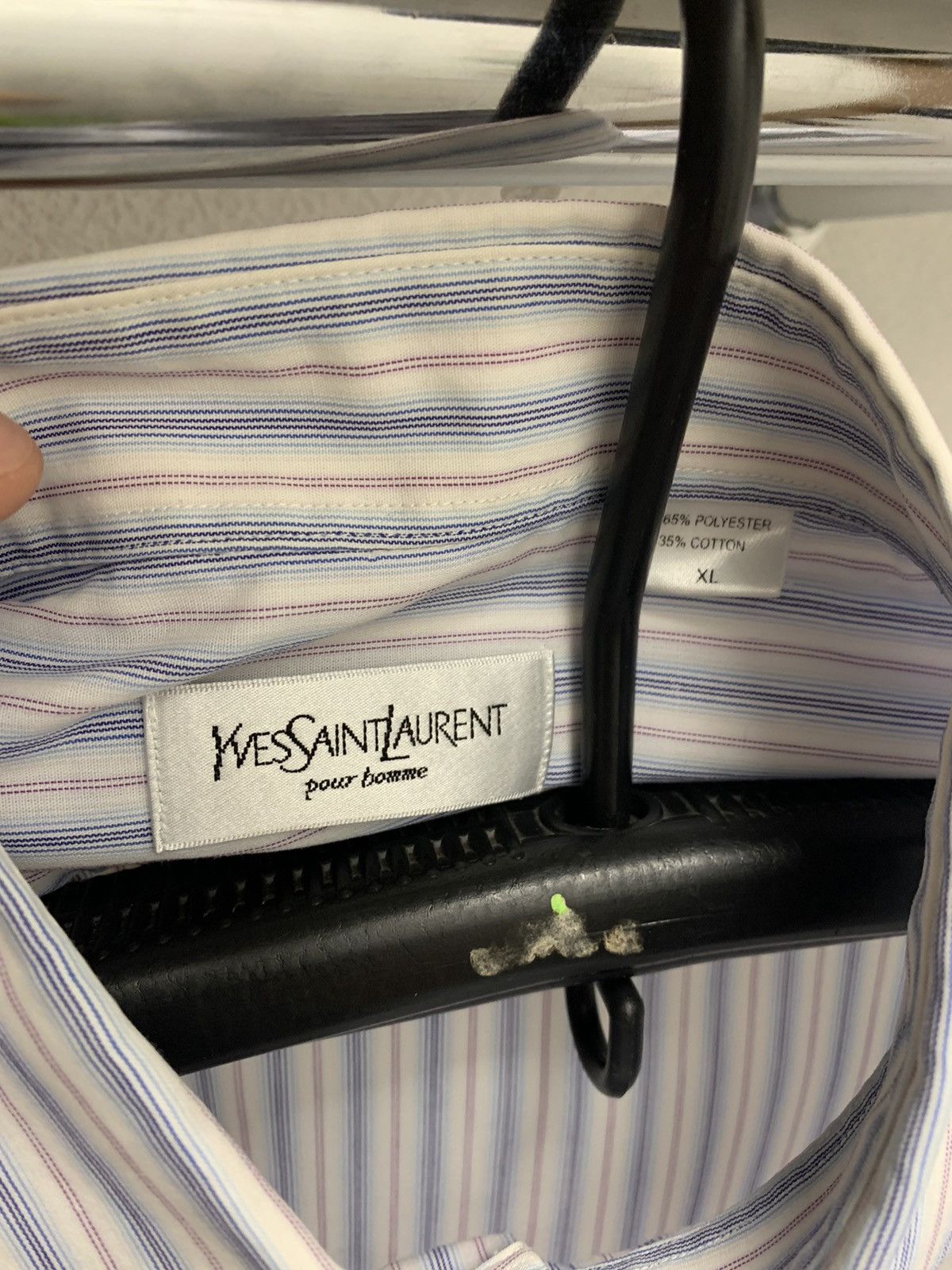 Yves Saint Laurent Yves Saint Laurent YSL shirt Xl size Size US XL / EU 56 / 4 - 3 Thumbnail