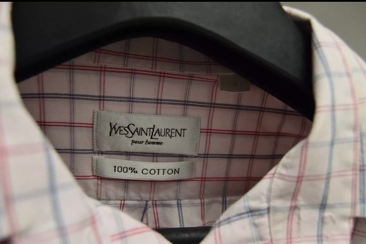 Yves Saint Laurent Yves Saint Laurent YSL shirt longsleeve M size Size US M / EU 48-50 / 2 - 4 Thumbnail