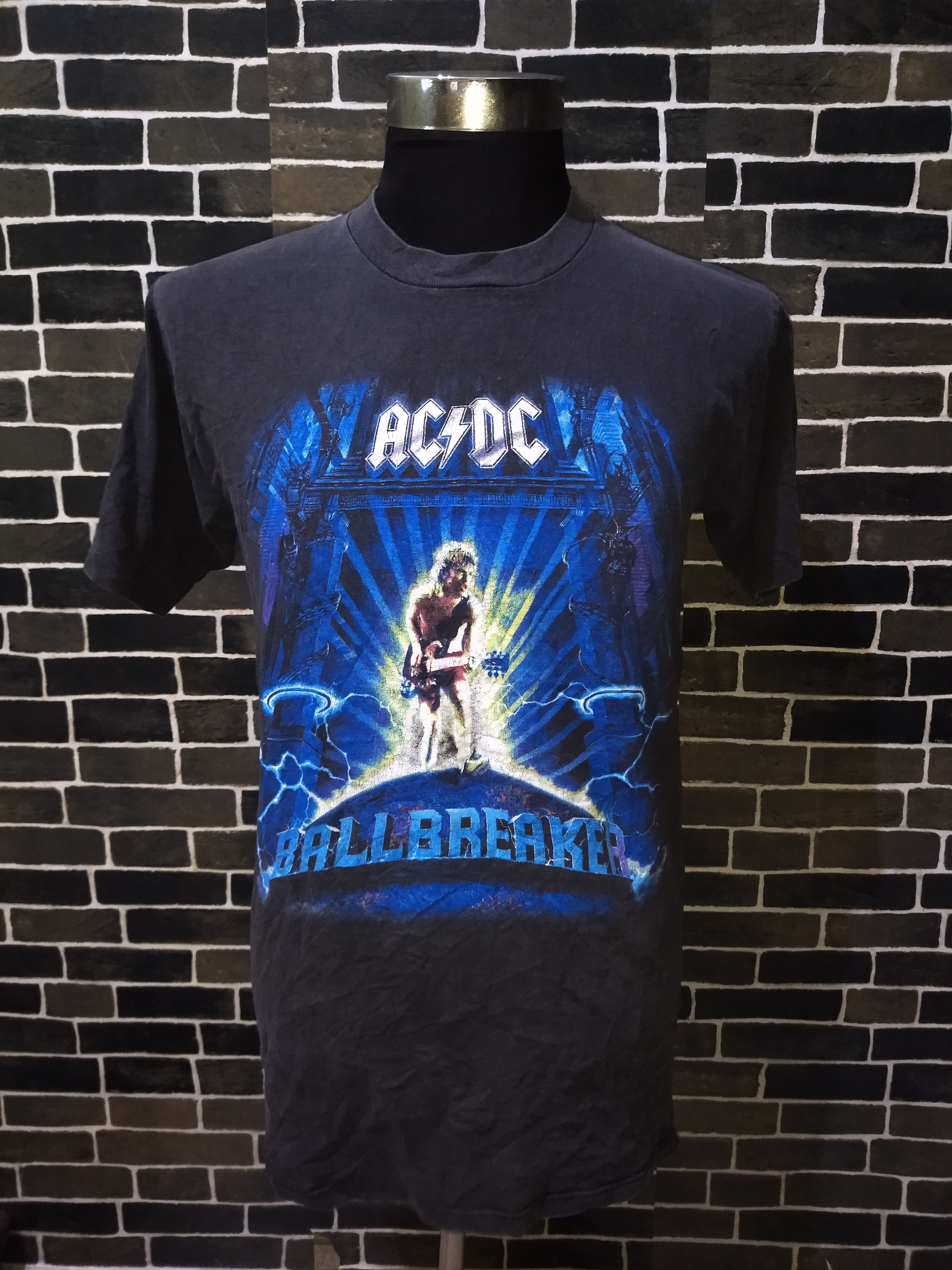 Vintage 90s ACDC Ball Breaker 96 World Tour Tshirt Tops