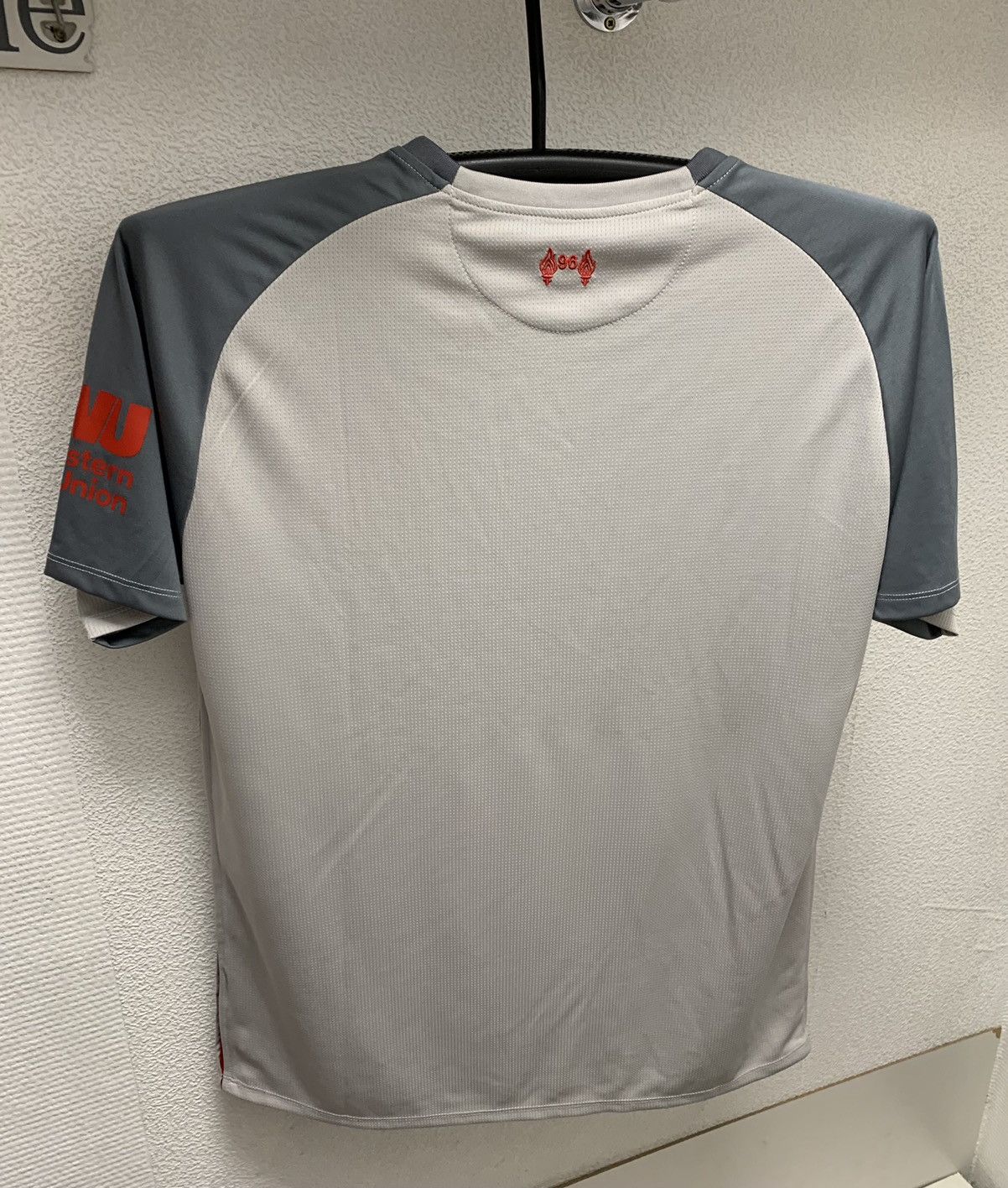 New Balance Liverpool new balance soccer jersey L sz Standard Chartered Size US L / EU 52-54 / 3 - 5 Thumbnail