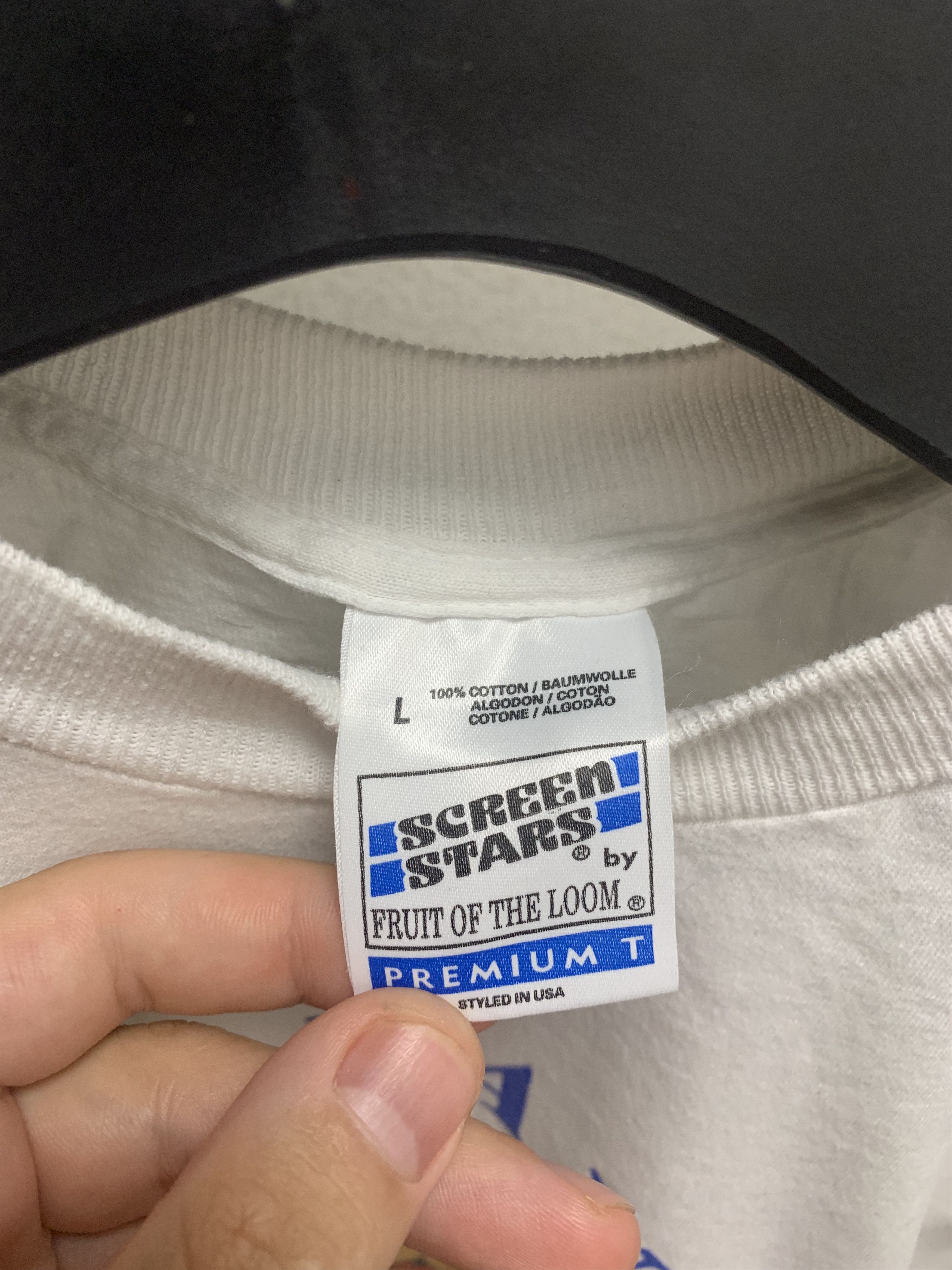 Vintage England 1998 campaign screen start vintage white t-shirt L Size US L / EU 52-54 / 3 - 3 Thumbnail
