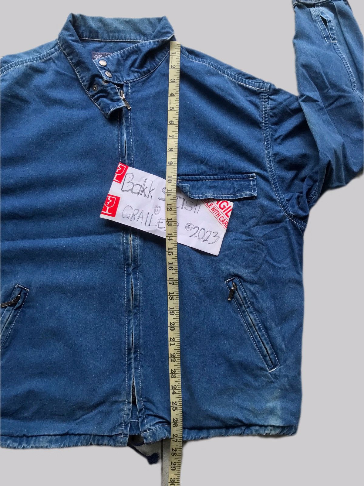 Nigel Cabourn Vintage Cabourn Indigo Denim Jacket Size US L / EU 52-54 / 3 - 11 Thumbnail