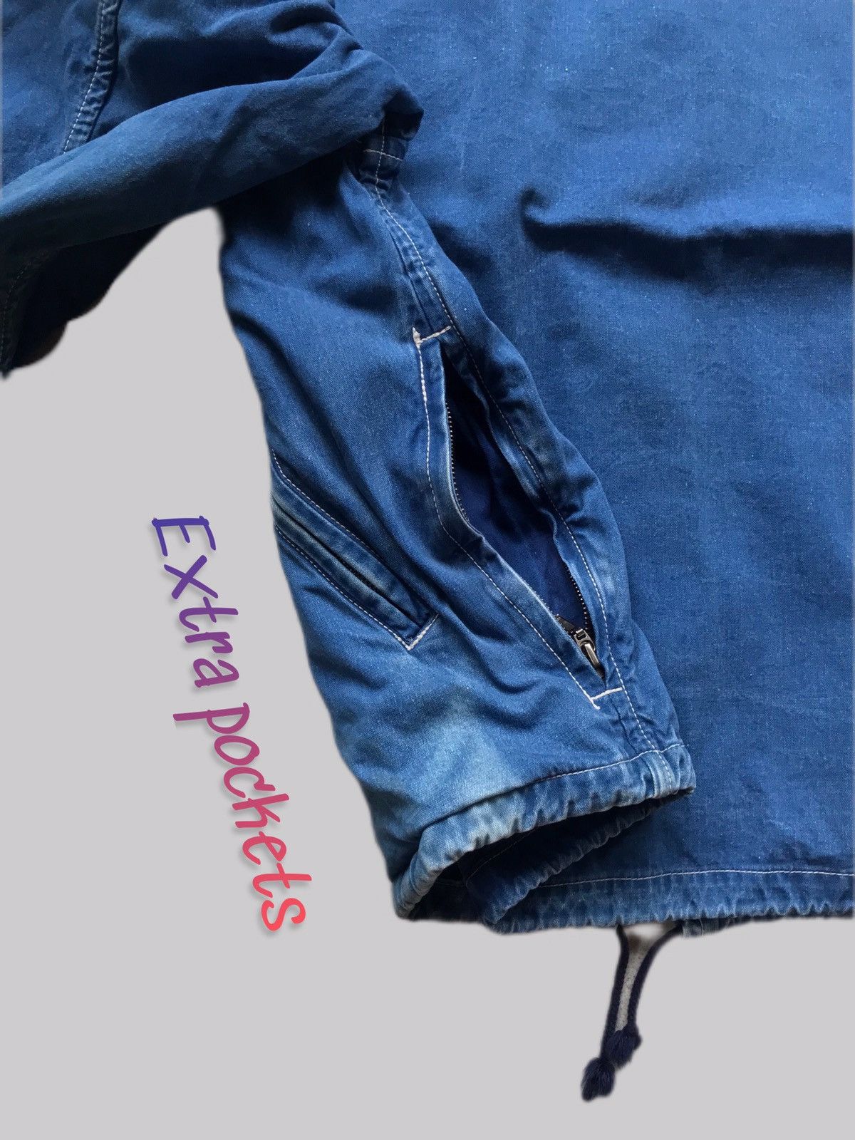 Nigel Cabourn Vintage Cabourn Indigo Denim Jacket Size US L / EU 52-54 / 3 - 14 Thumbnail