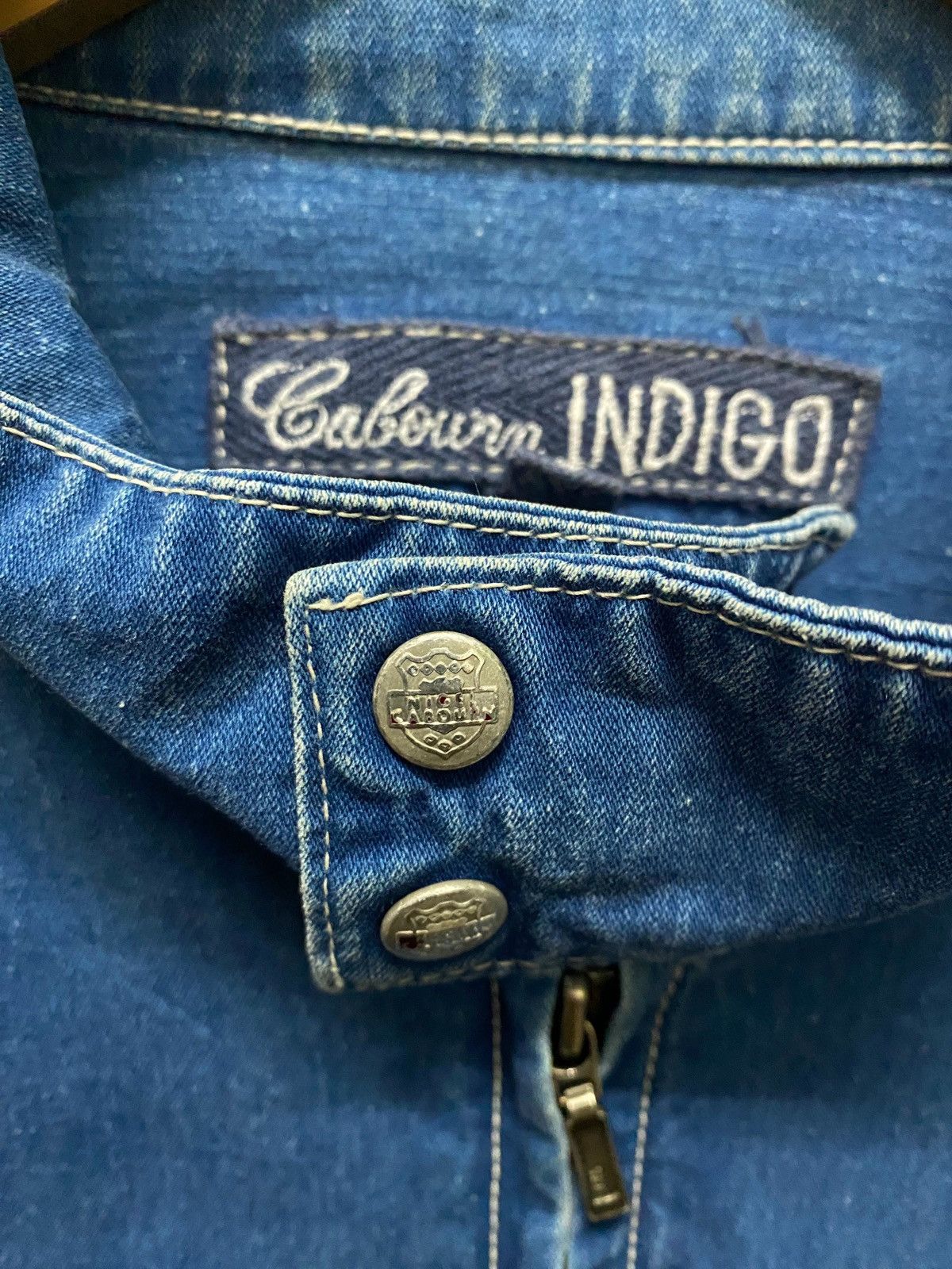 Nigel Cabourn Vintage Cabourn Indigo Denim Jacket Size US L / EU 52-54 / 3 - 3 Thumbnail