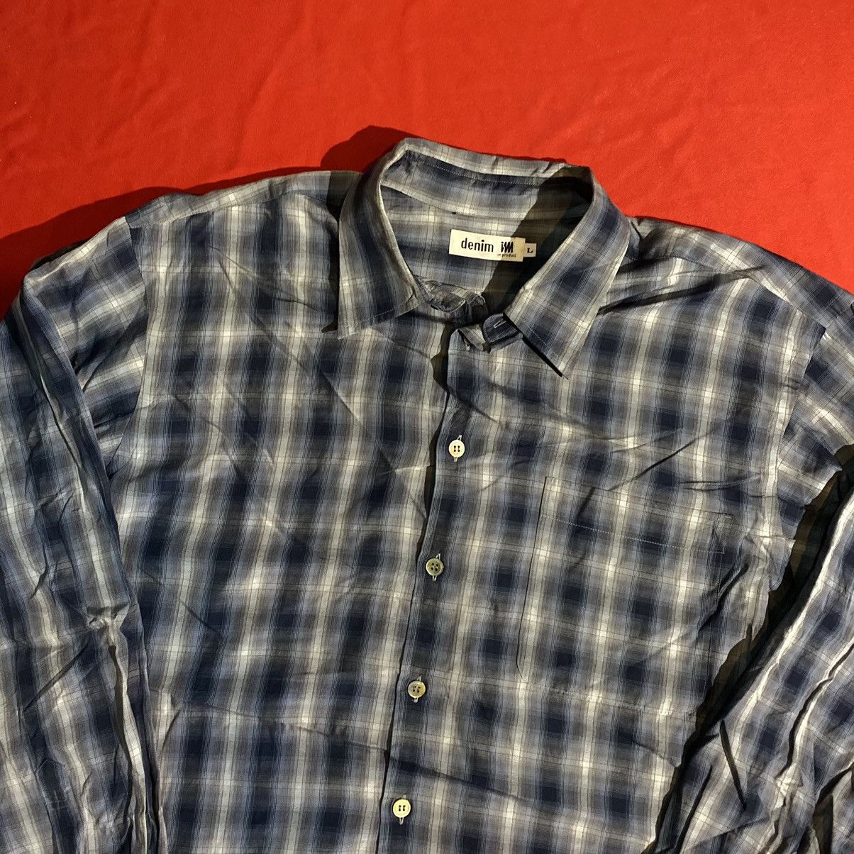 Issey Miyake DENIM by Issey Miyake Plaid Shirt | Grailed