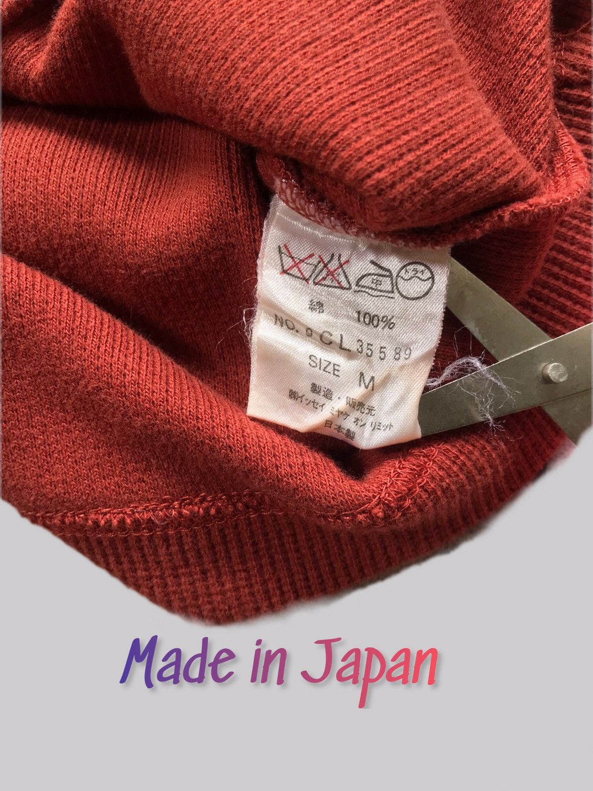 Issey Miyake 1983 Issey Miyake Men Cropped Sweater Size US M / EU 48-50 / 2 - 4 Thumbnail