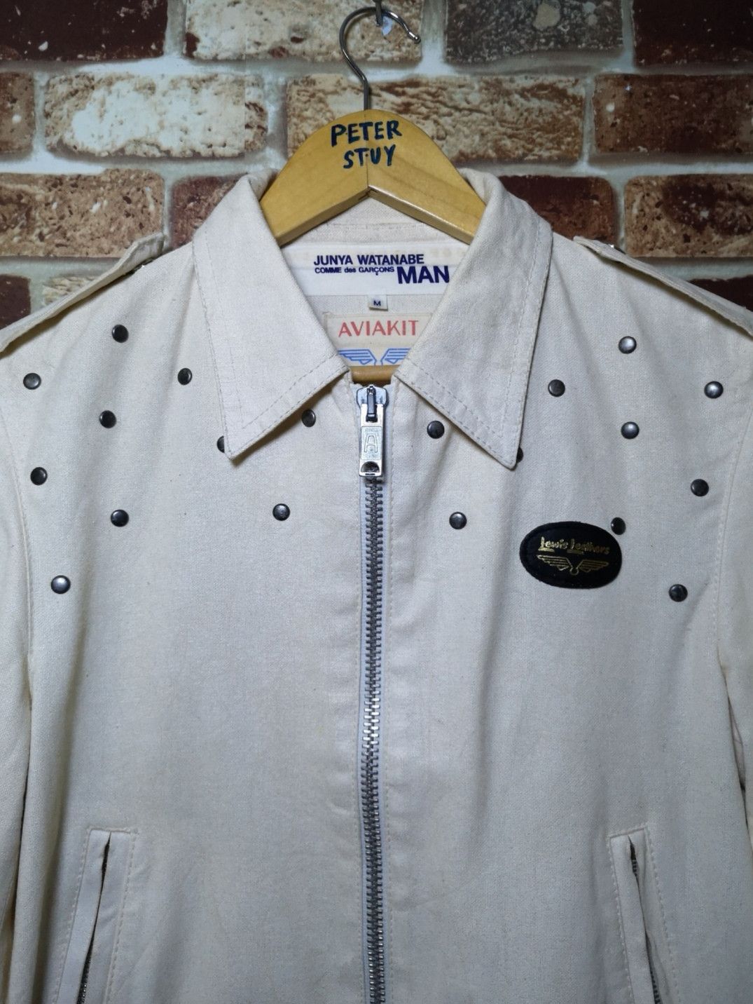 Comme des Garcons 🔥SALE🔥AD2002 VINTAGE JUNYA WATANABE x CDG BIKER JACKET Size US M / EU 48-50 / 2 - 2 Thumbnail
