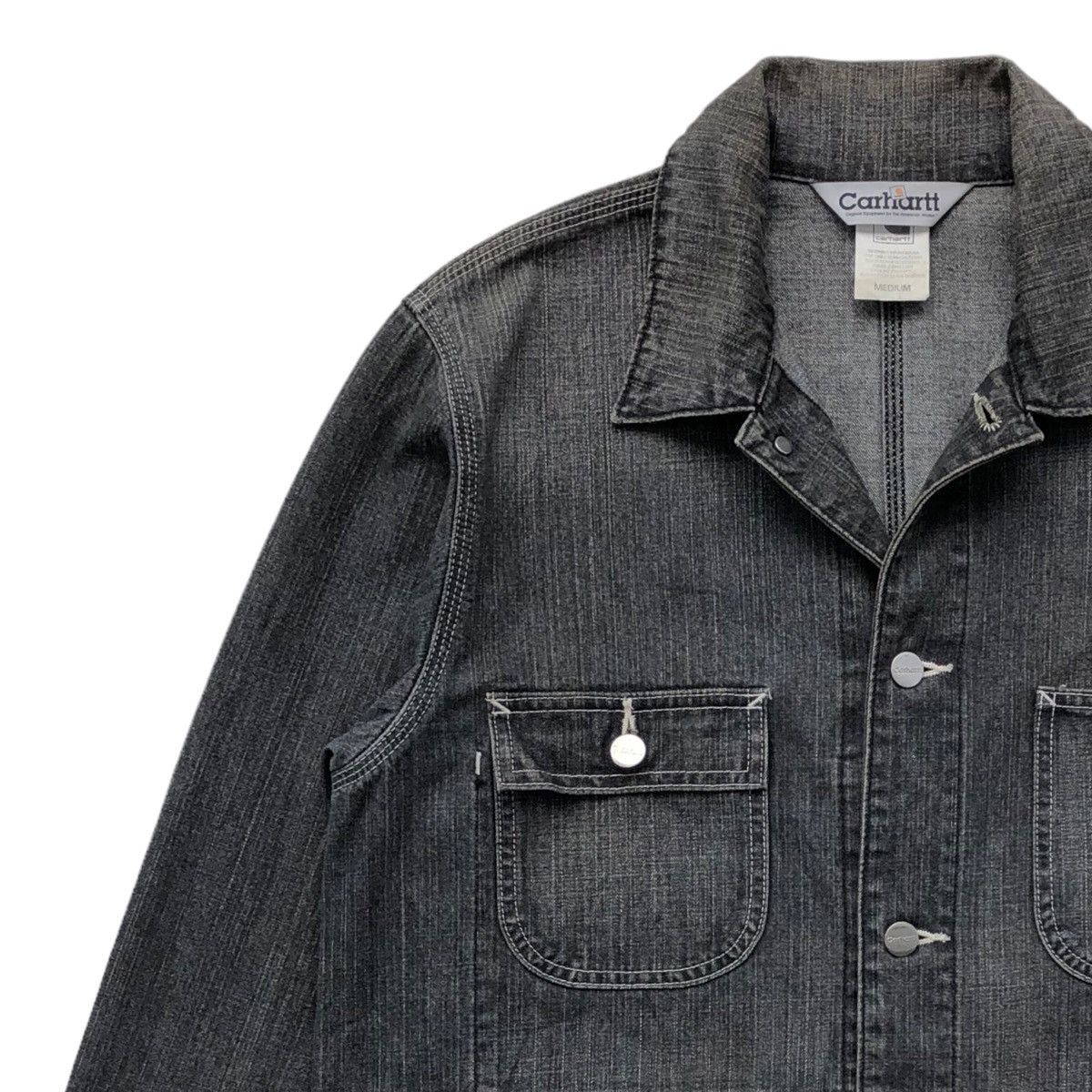 Carhartt Vintage Carhartt Chore Denim Jacket Size US M / EU 48-50 / 2 - 5 Thumbnail
