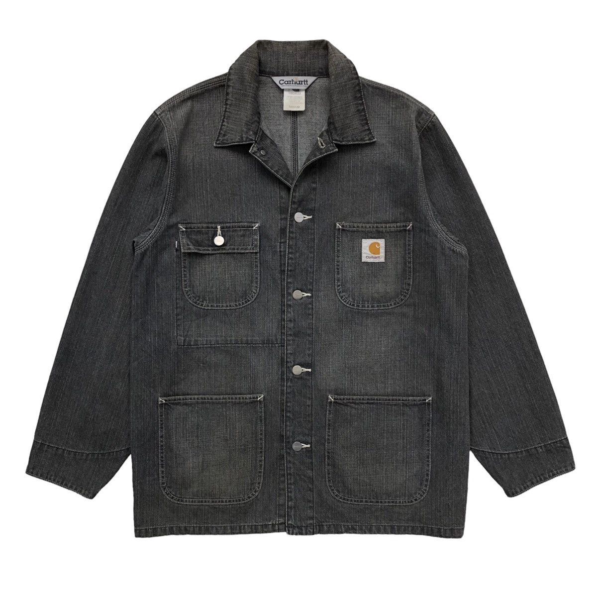 Carhartt Vintage Carhartt Chore Denim Jacket Size US M / EU 48-50 / 2 - 16 Thumbnail
