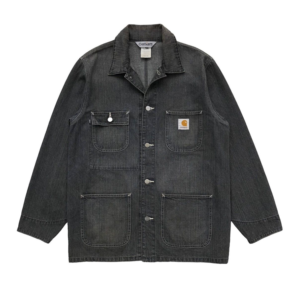 Carhartt Vintage Carhartt Chore Denim Jacket Size US M / EU 48-50 / 2 - 3 Thumbnail