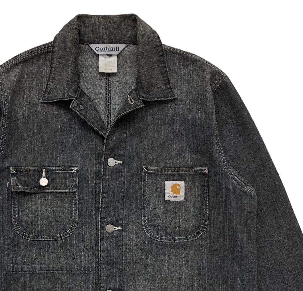 Carhartt Vintage Carhartt Chore Denim Jacket Size US M / EU 48-50 / 2 - 4 Thumbnail