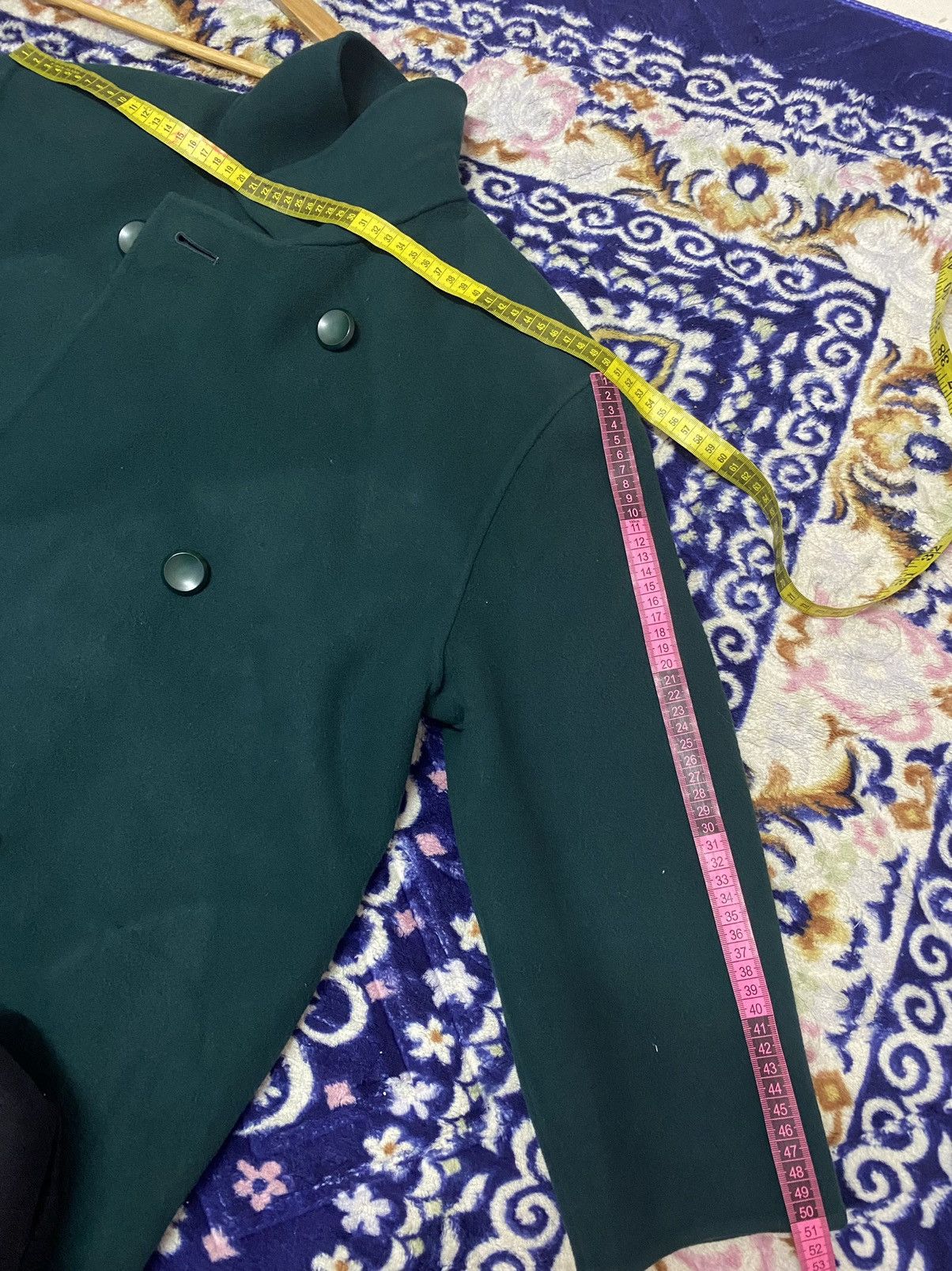 Pierre Balmain Vintage PIERRE BALMAIN WOOL LONG JACKET Size US L / EU 52-54 / 3 - 11 Thumbnail
