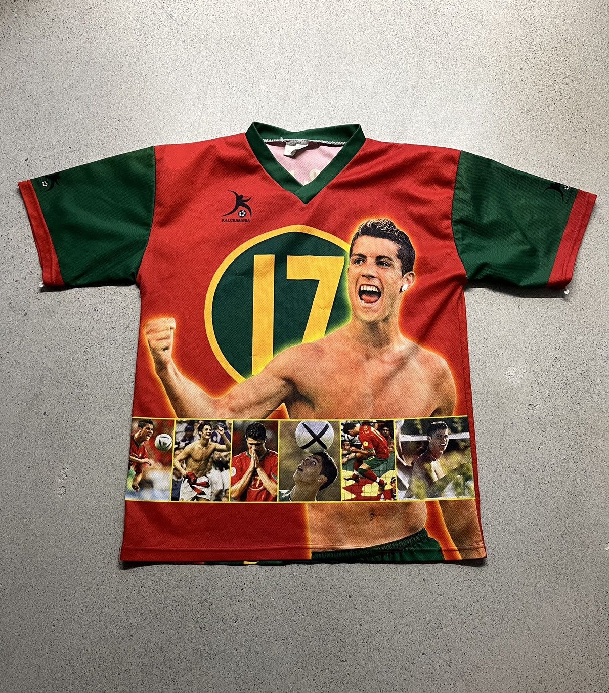 Vintage Kalciomania Cristiano Ronaldo Jersey Vintage