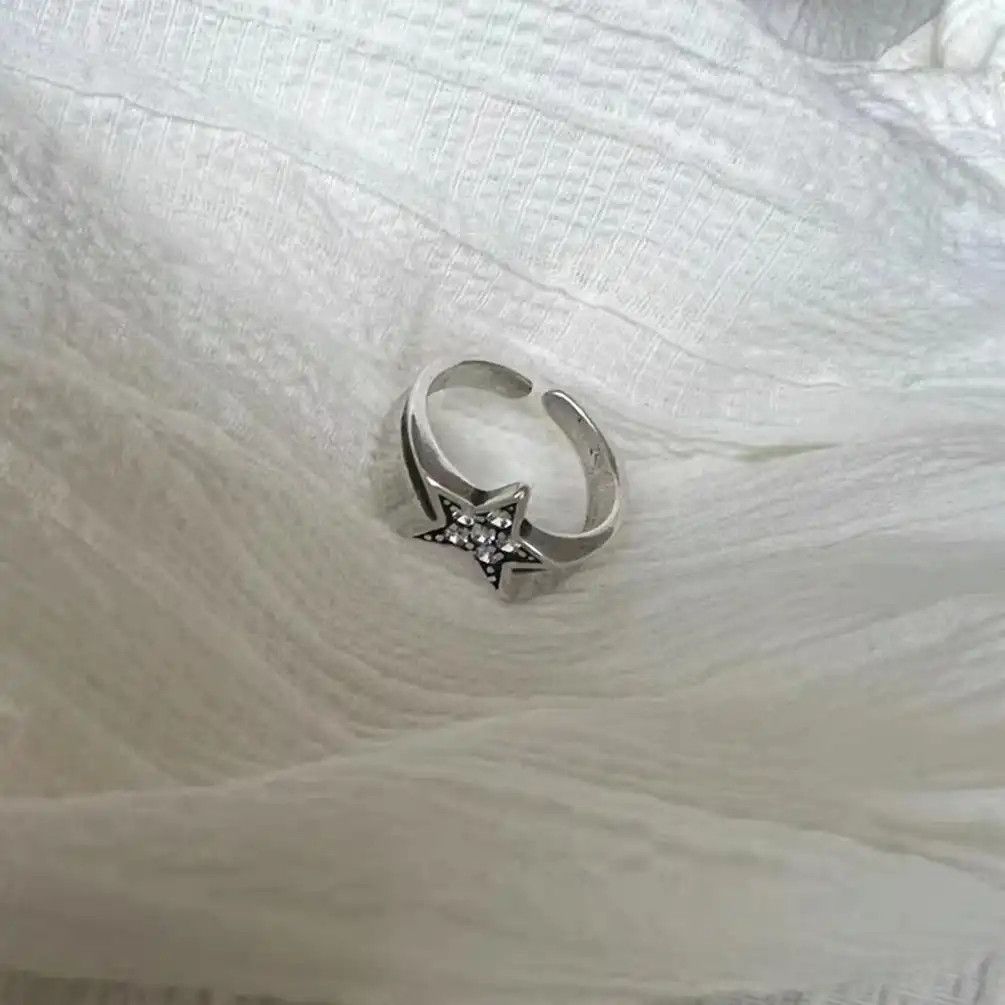 Handmade Star Opening Rings Size ONE SIZE - 4 Thumbnail