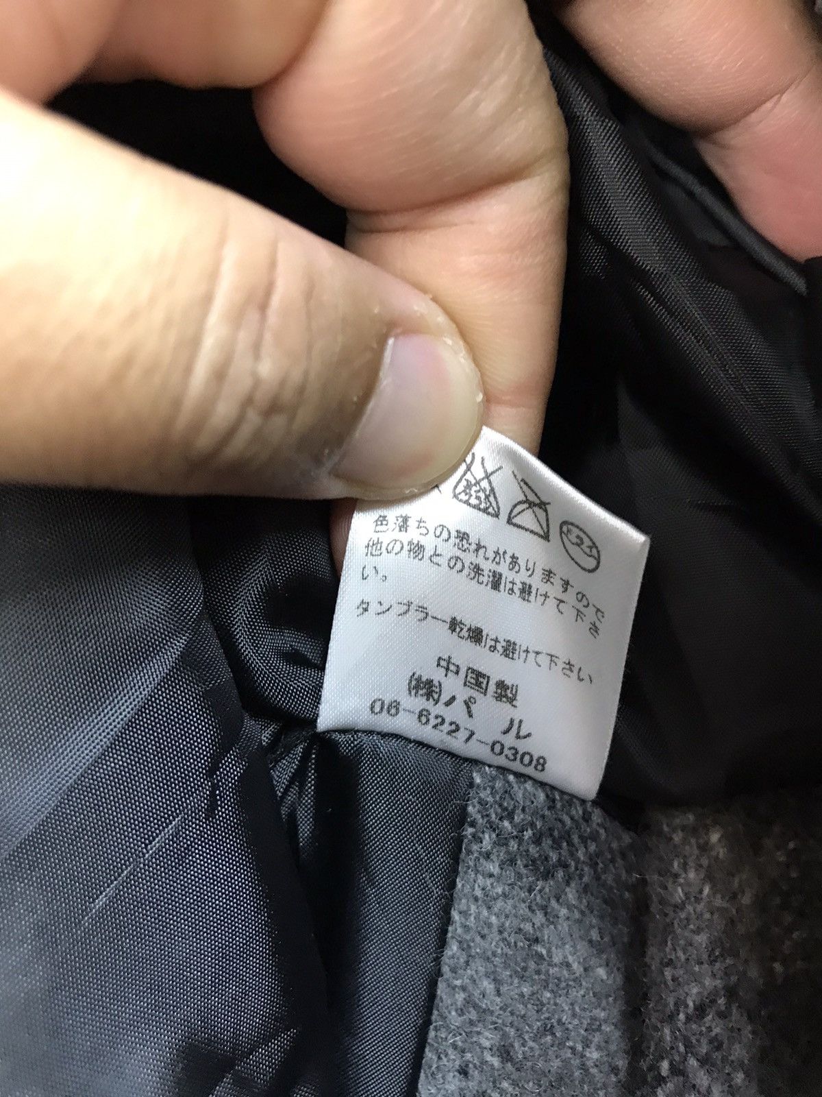 Designer Lui’s Nova Check Rare Design Pea Coat Size US M / EU 48-50 / 2 - 8 Thumbnail