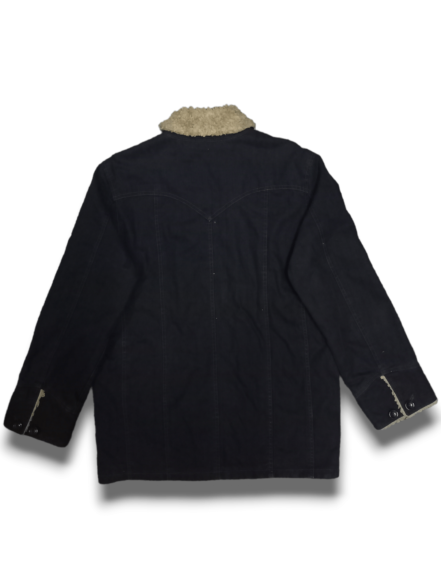 Levi's Vintage Levis Denim Jacket Lined Sherpa Size US L / EU 52-54 / 3 - 18 Thumbnail