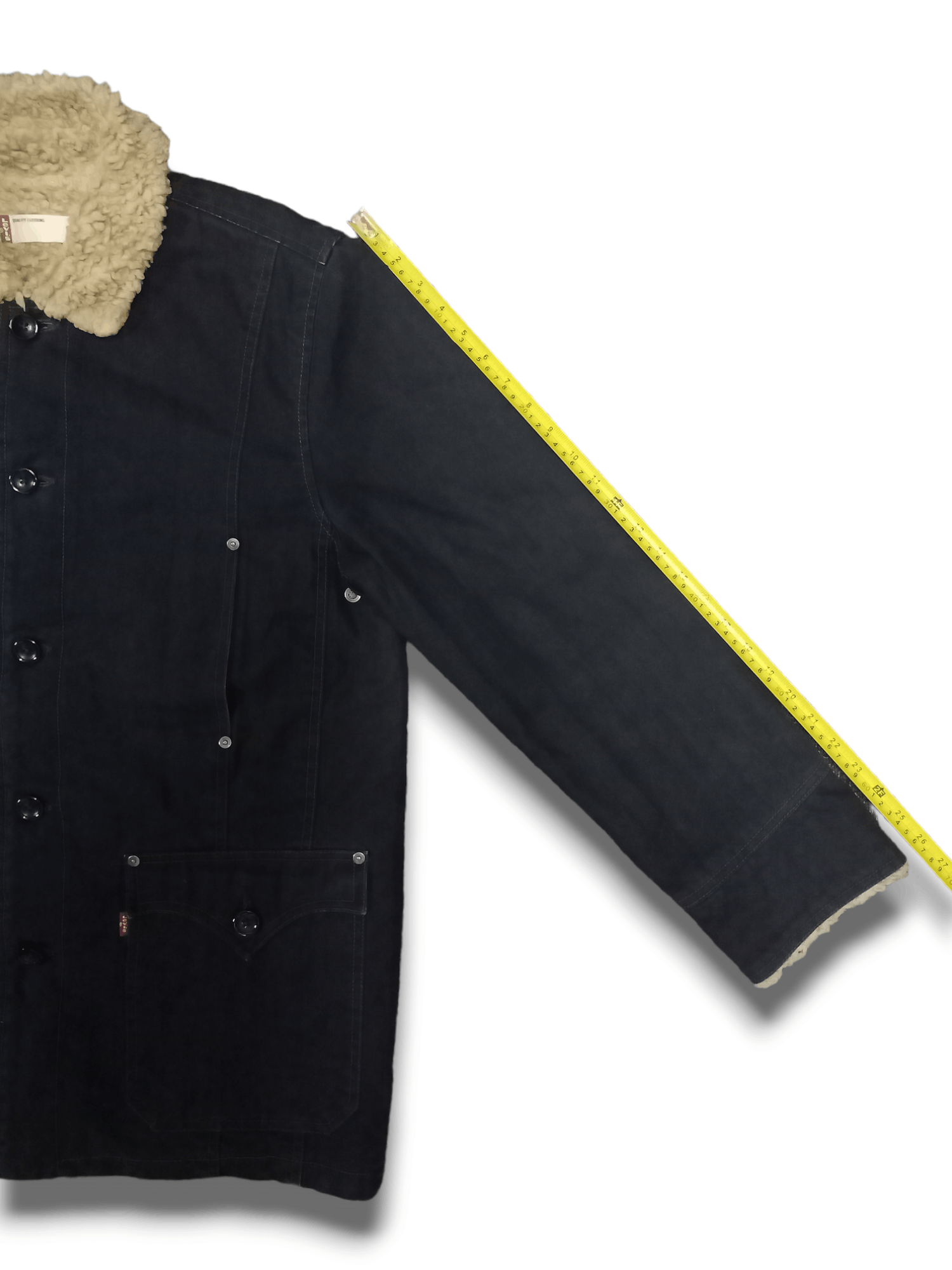 Levi's Vintage Levis Denim Jacket Lined Sherpa Size US L / EU 52-54 / 3 - 14 Thumbnail