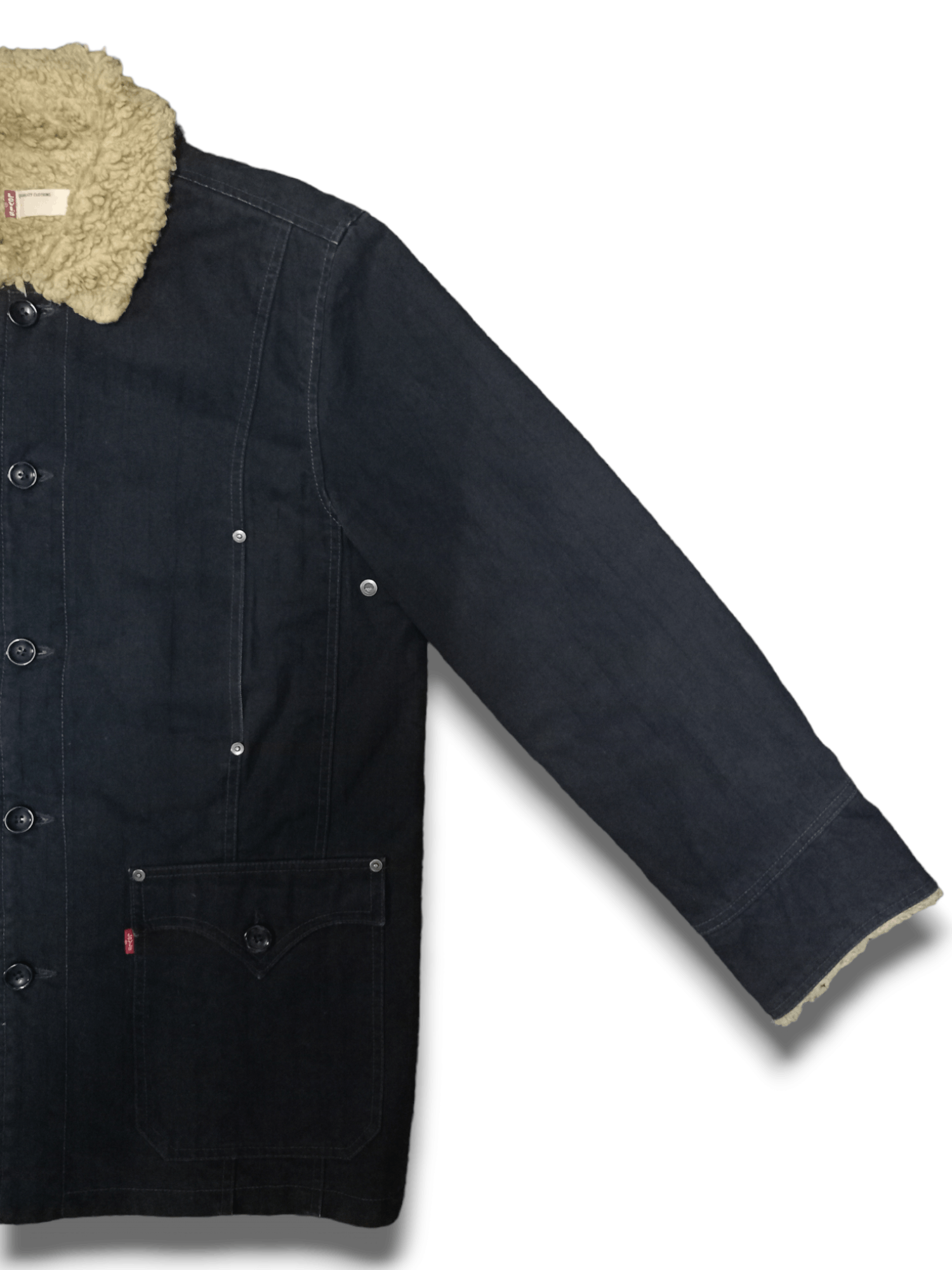 Levi's Vintage Levis Denim Jacket Lined Sherpa Size US L / EU 52-54 / 3 - 6 Thumbnail