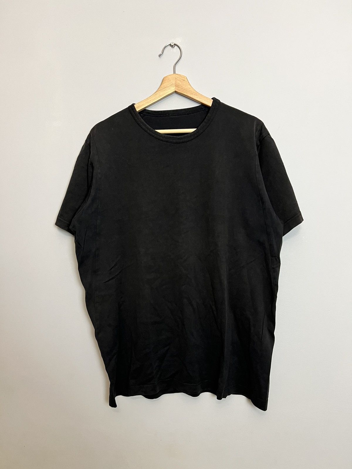 Adidas Rare S07 Y-3 Yohji Yamamoto Adidas Tonal Logo Tshirt Vintage Size US L / EU 52-54 / 3 - 2 Thumbnail